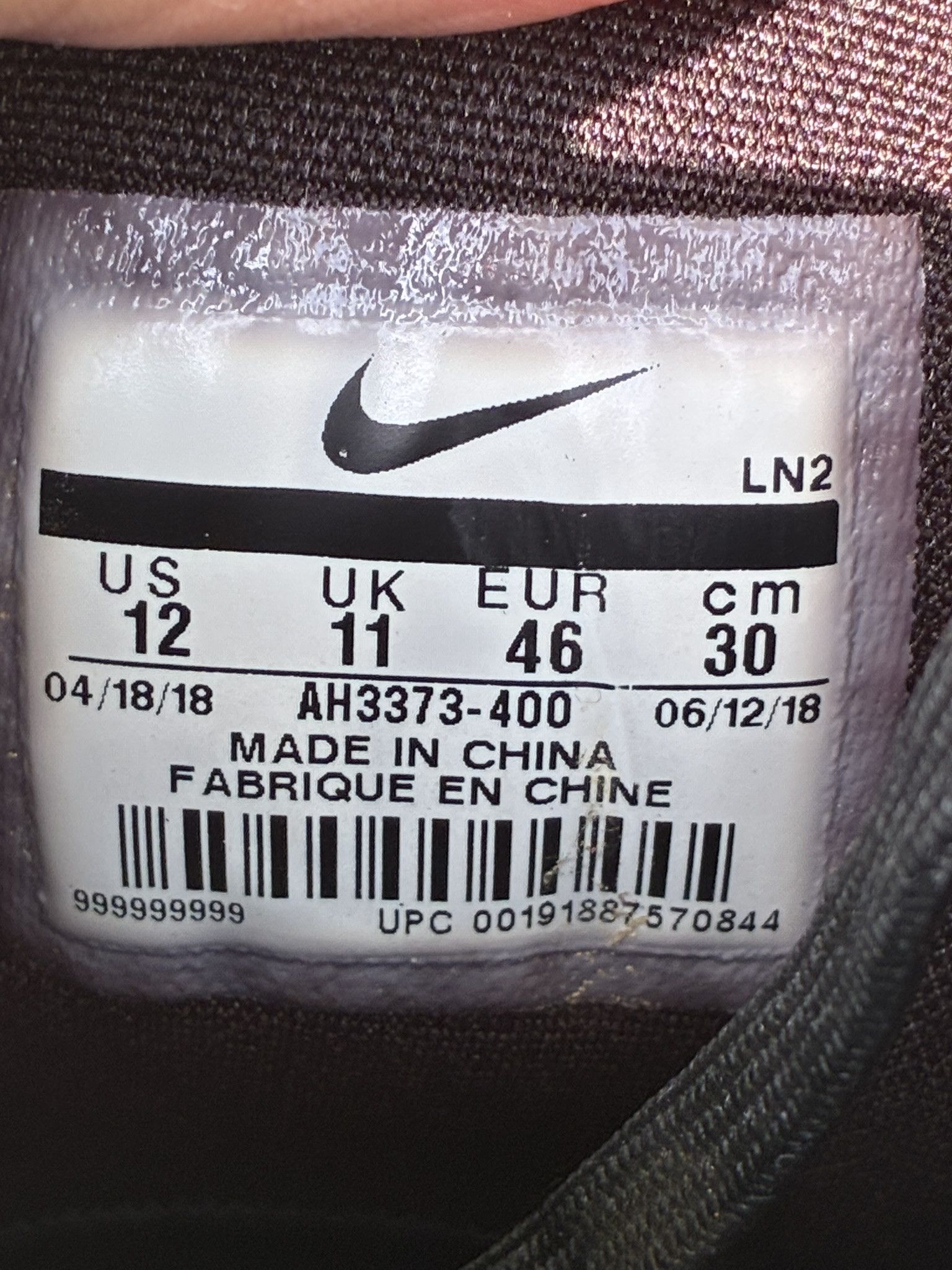 Nike Nike Force Zoom Trout 5 Metal Baseball Cleats Navy Size 12 Size US 12 / EU 45 - 7 Thumbnail