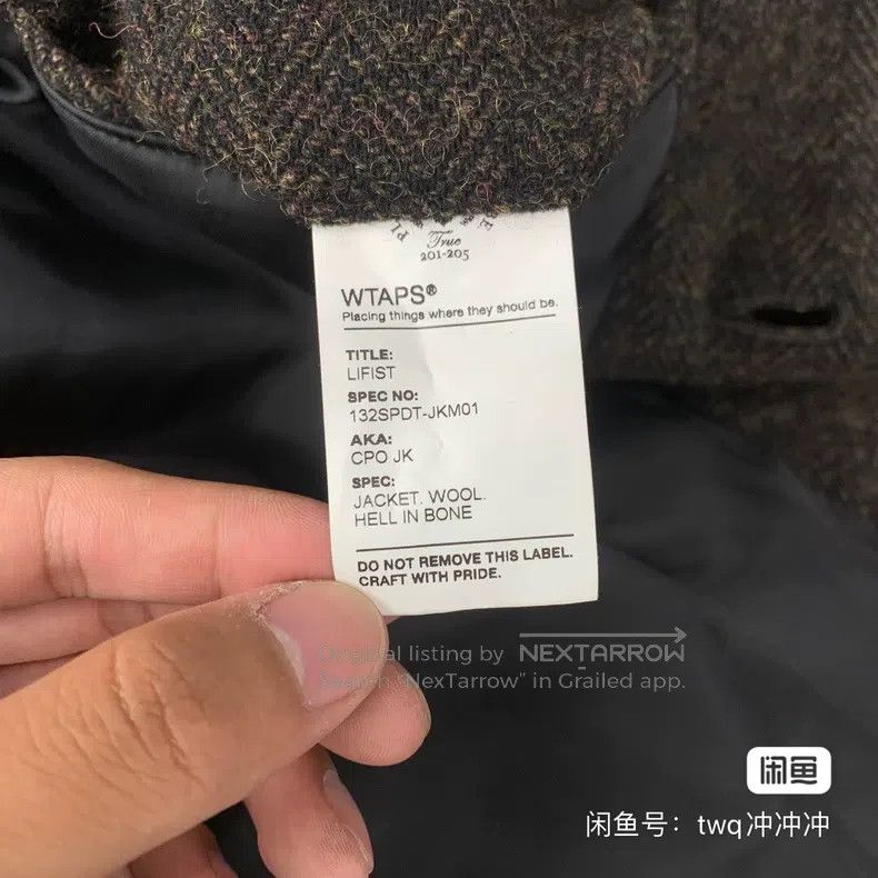 Wtaps Wtaps Two bags of woolen coats Size US S / EU 44-46 / 1 - 7 Thumbnail