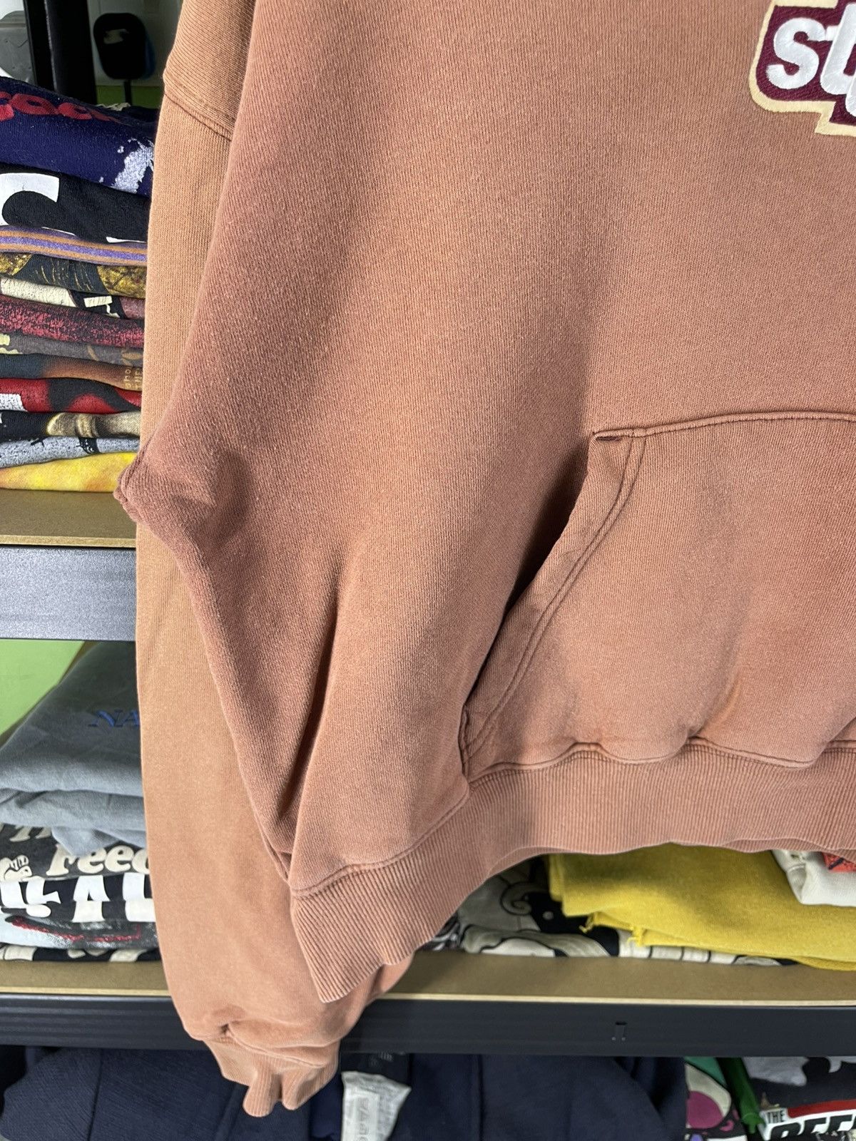 Stussy Vintage Embroidered Stussy Civil Cropped Hoodie Style Baggy Size S / US 4 / IT 40 - 3 Thumbnail