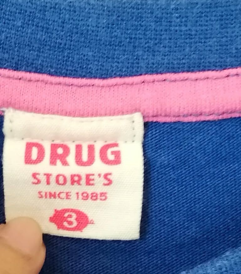 Hysteric Glamour 2000s Drug Store’s Japan Graphic Tee Blue Size M / US 6-8 / IT 42-44 - 4 Thumbnail