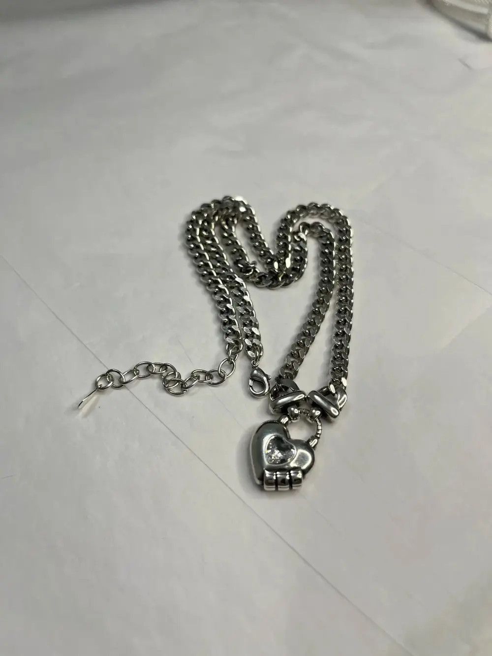 Japanese Brand × Vintage Love Pendant Y2k Punk Gothic Necklaces Model S Size ONE SIZE - 2 Thumbnail