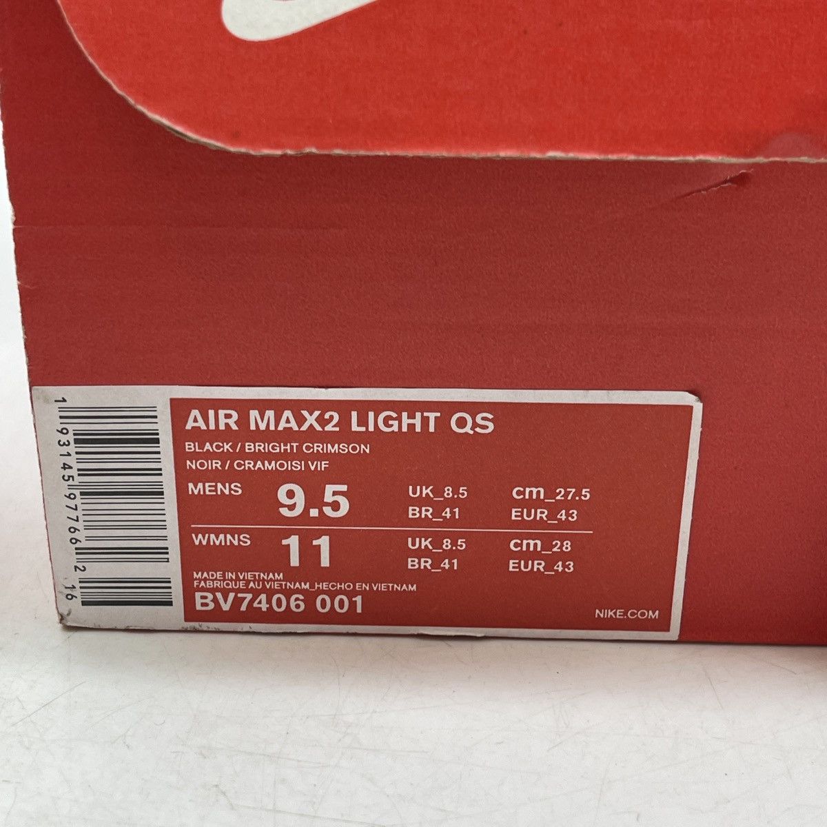 Nike Atoms x air max 2 light logos Size US 9.5 / EU 42-43 - 9 Thumbnail