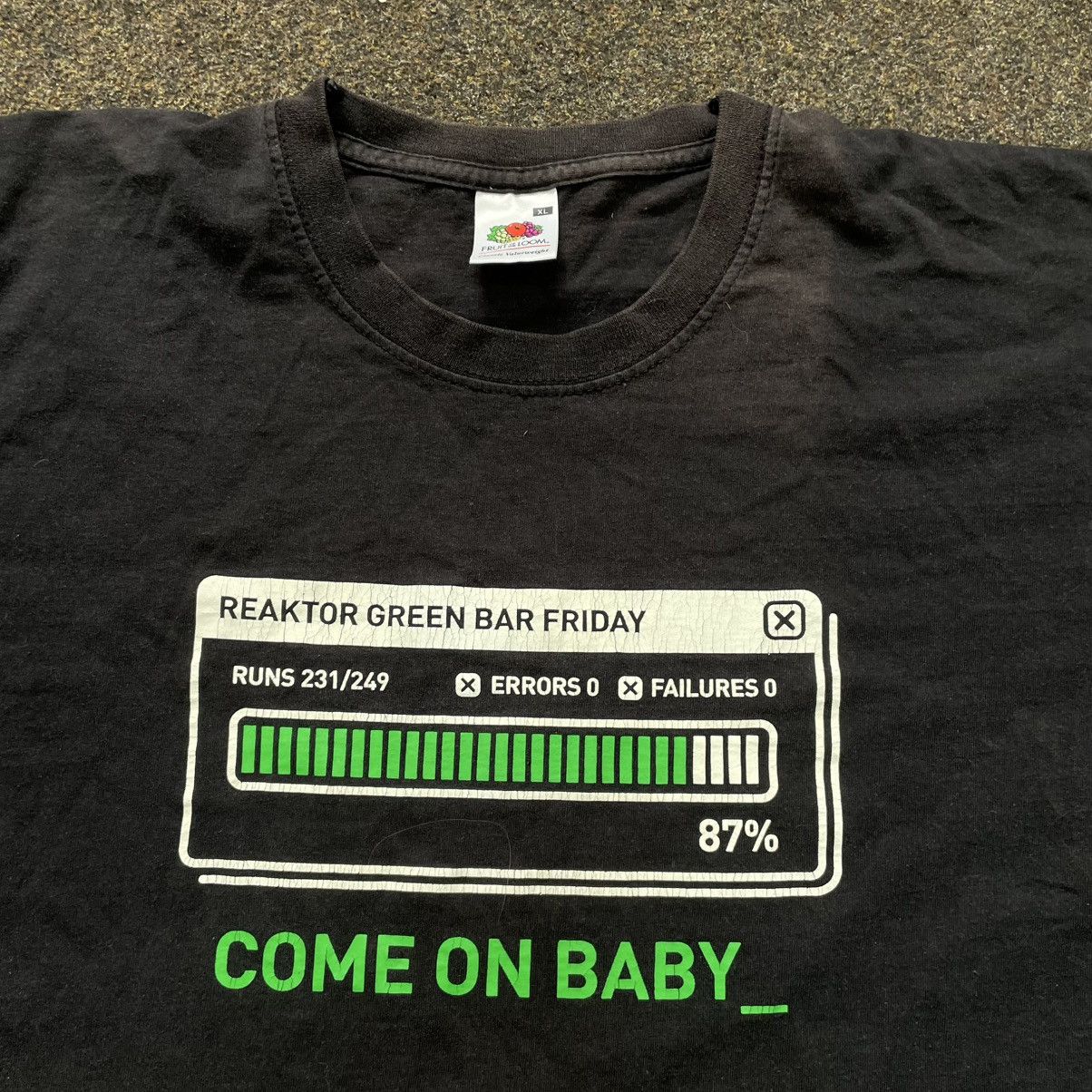 Vintage Vintage Y2K Graphic Tee Come On Baby Slogan Streetwear XL Size US XL / EU 56 / 4 - 3 Thumbnail