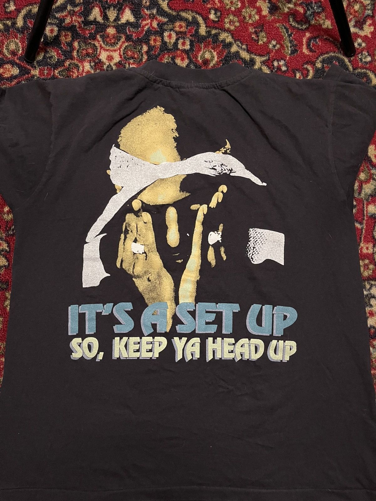 Vintage Vintage tupac Size US XL / EU 56 / 4 - 3 Thumbnail