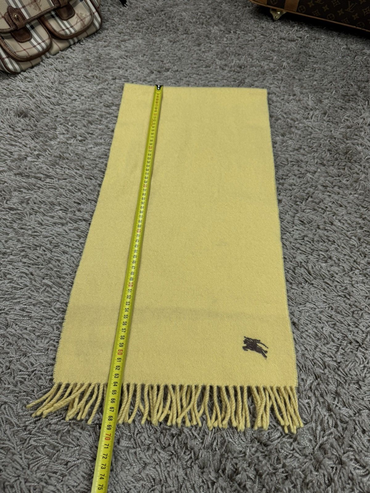 Burberry × Vintage Vintage wool scarf Burberry’s 90s original luxury item Size ONE SIZE - 5 Thumbnail