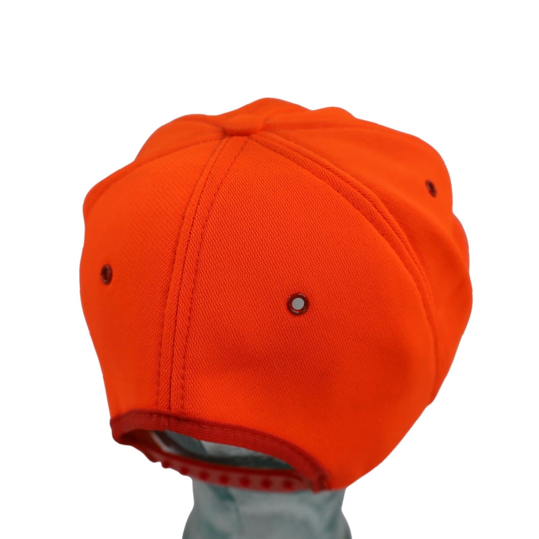Vintage VINTAGE CAT Machinery Foam Trucker Hat OS Orange Mens Hats Men Trucker Hat 9/10 USA Made Size ONE SIZE - 4 Thumbnail