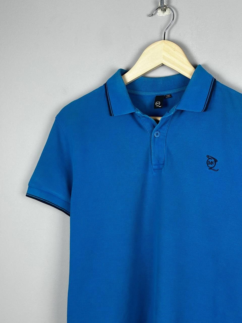 Alexander McQueen MCQ Alexander McQueen Blue Polo Shirt Size US S / EU 44-46 / 1 - 1 Thumbnail