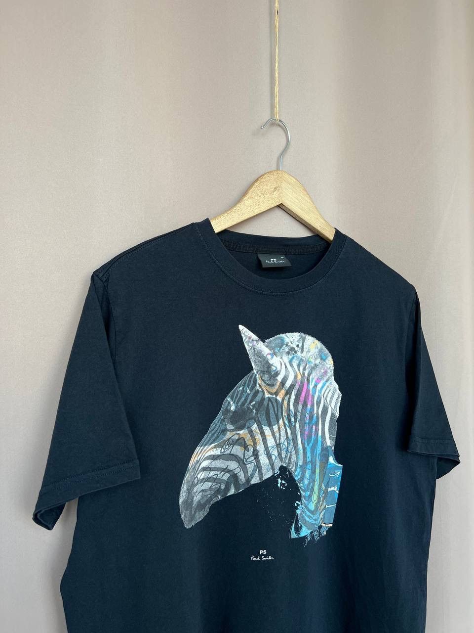 Paul Smith Paul Smith Zebra Logo T-Shirt Mens Size L/XL Short Sleeve Size US XL / EU 56 / 4 - 3 Thumbnail