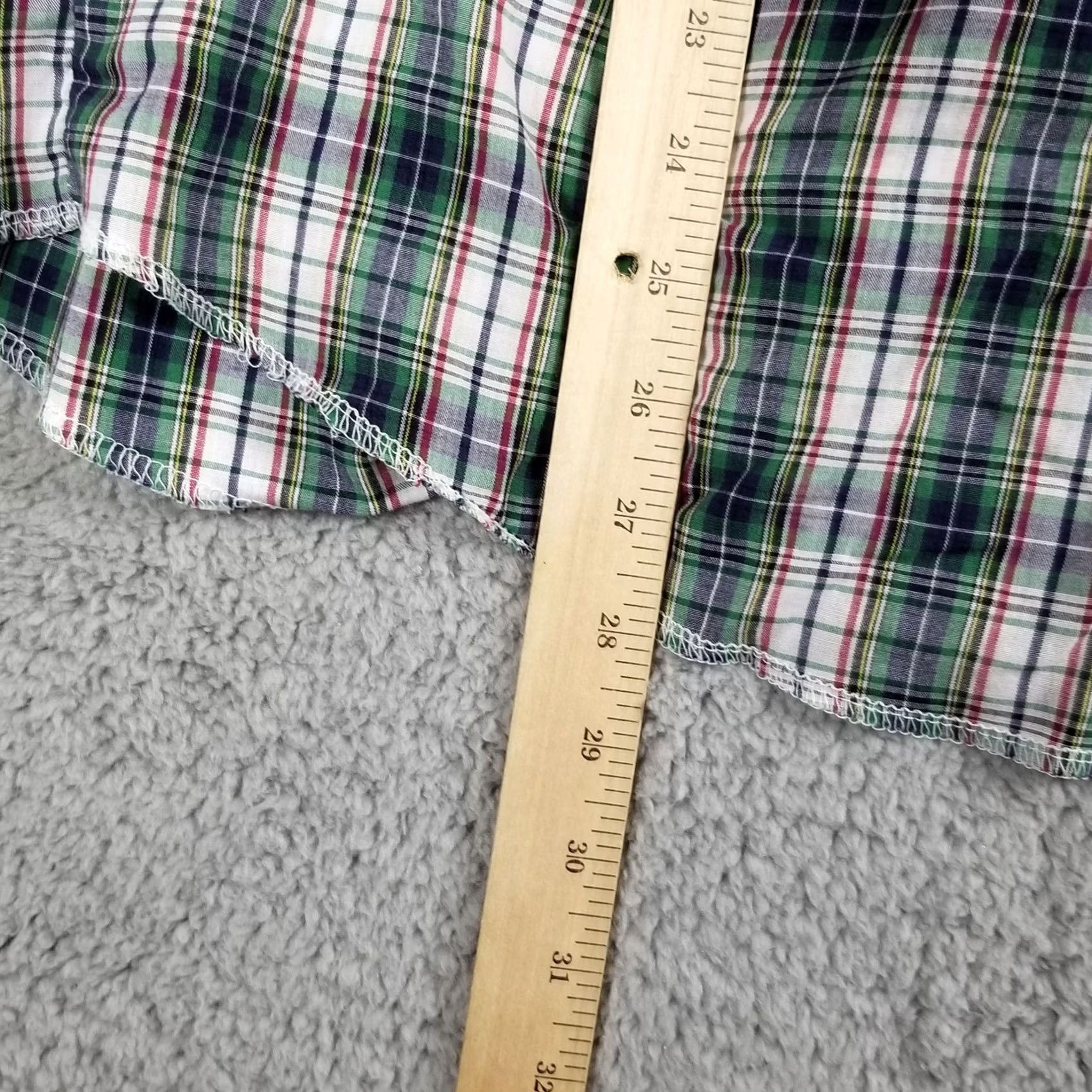 Wrangler VTG Wrangler Shirt Western Striped Button-Up Long Sleeve M L Green Red Cowboy Western Mens Wrangler Shirt Size US L / EU 52-54 / 3 - 4 Thumbnail