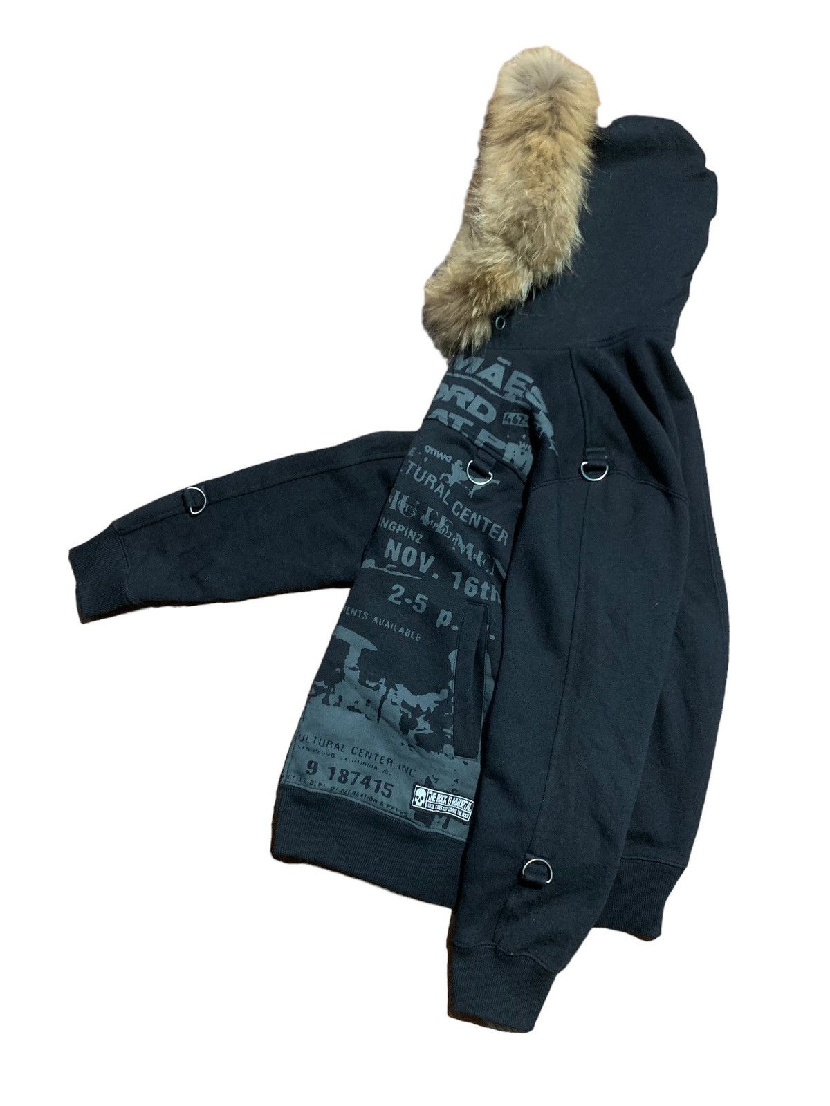 If Six Was Nine Centerclease poem fur hoodie bondage rock if6w9 LgB style Size US M / EU 48-50 / 2 - 4 Thumbnail