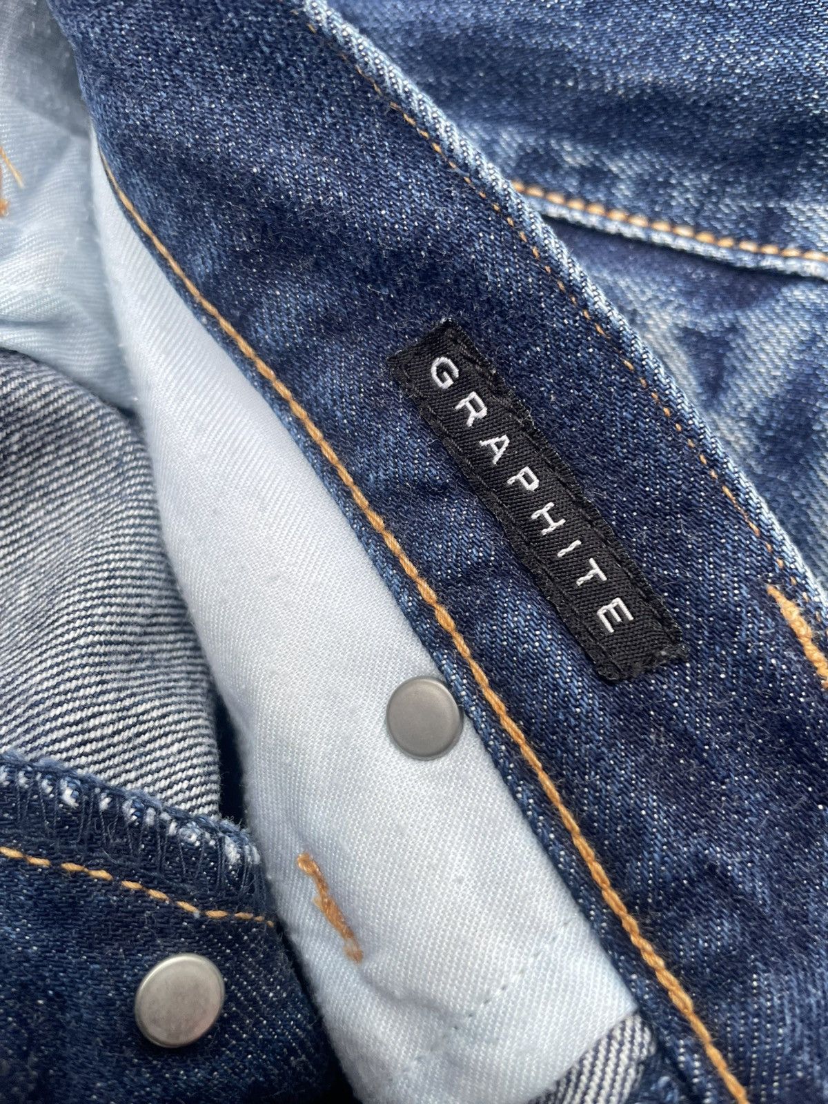 KURO Vintage Kuro Japan Selvedge Denim Size US 34 / EU 50 - 23 Thumbnail