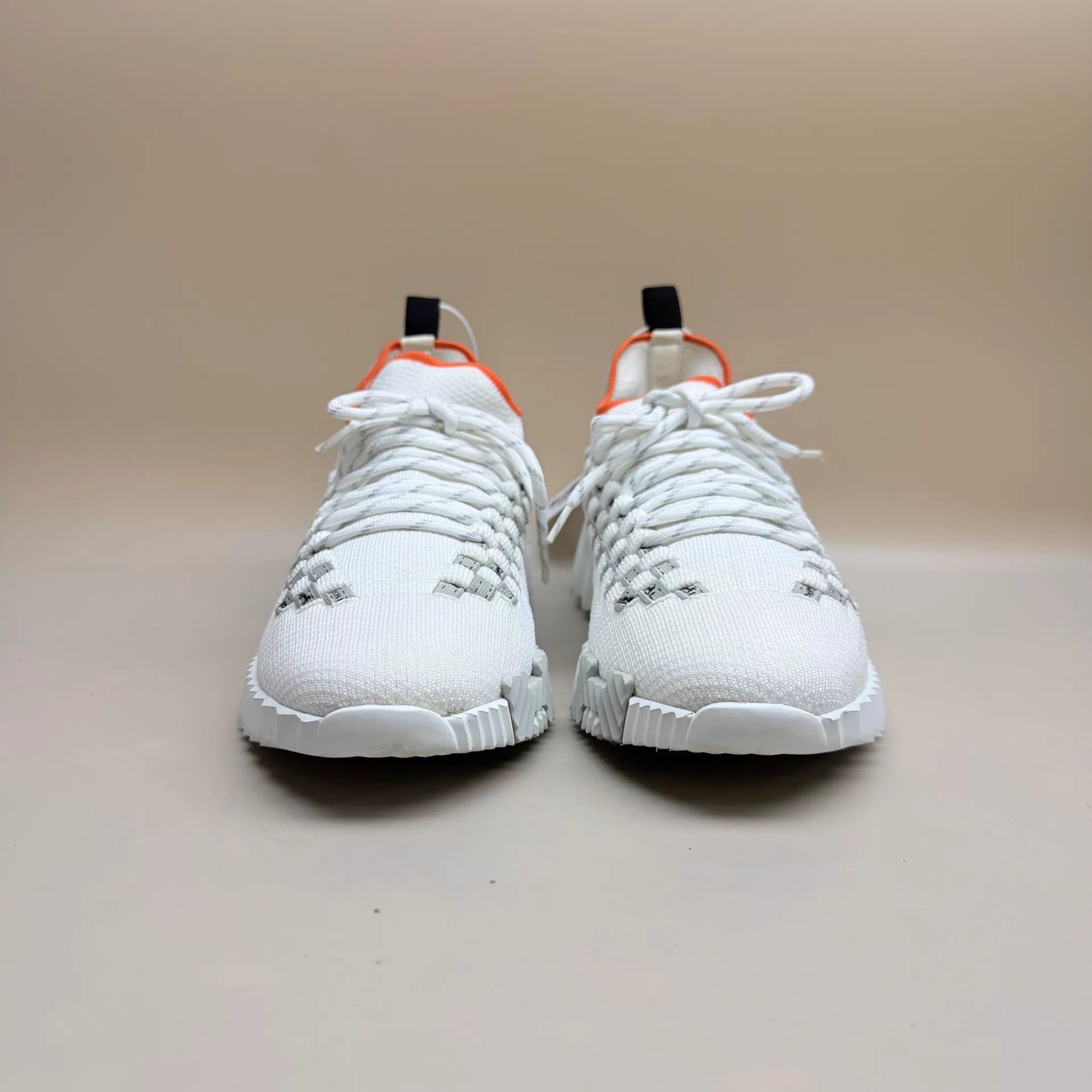Hermes Hermes Black & White H Check Sneakers Size 37 99 New Size US 6.5 / IT 36.5 - 2 Thumbnail