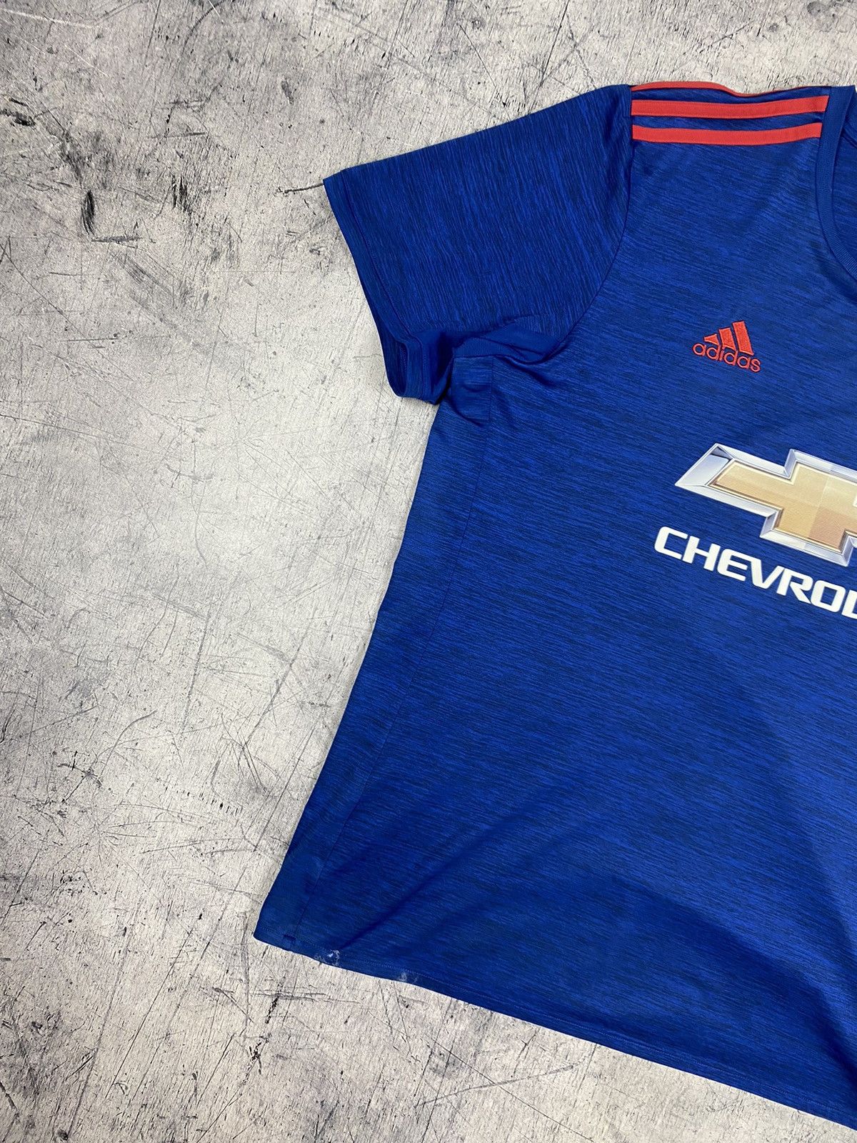 Adidas × Vintage Adidas Manchester United 2015 Soccer Jersey Tee Size US XL / EU 56 / 4 - 3 Thumbnail