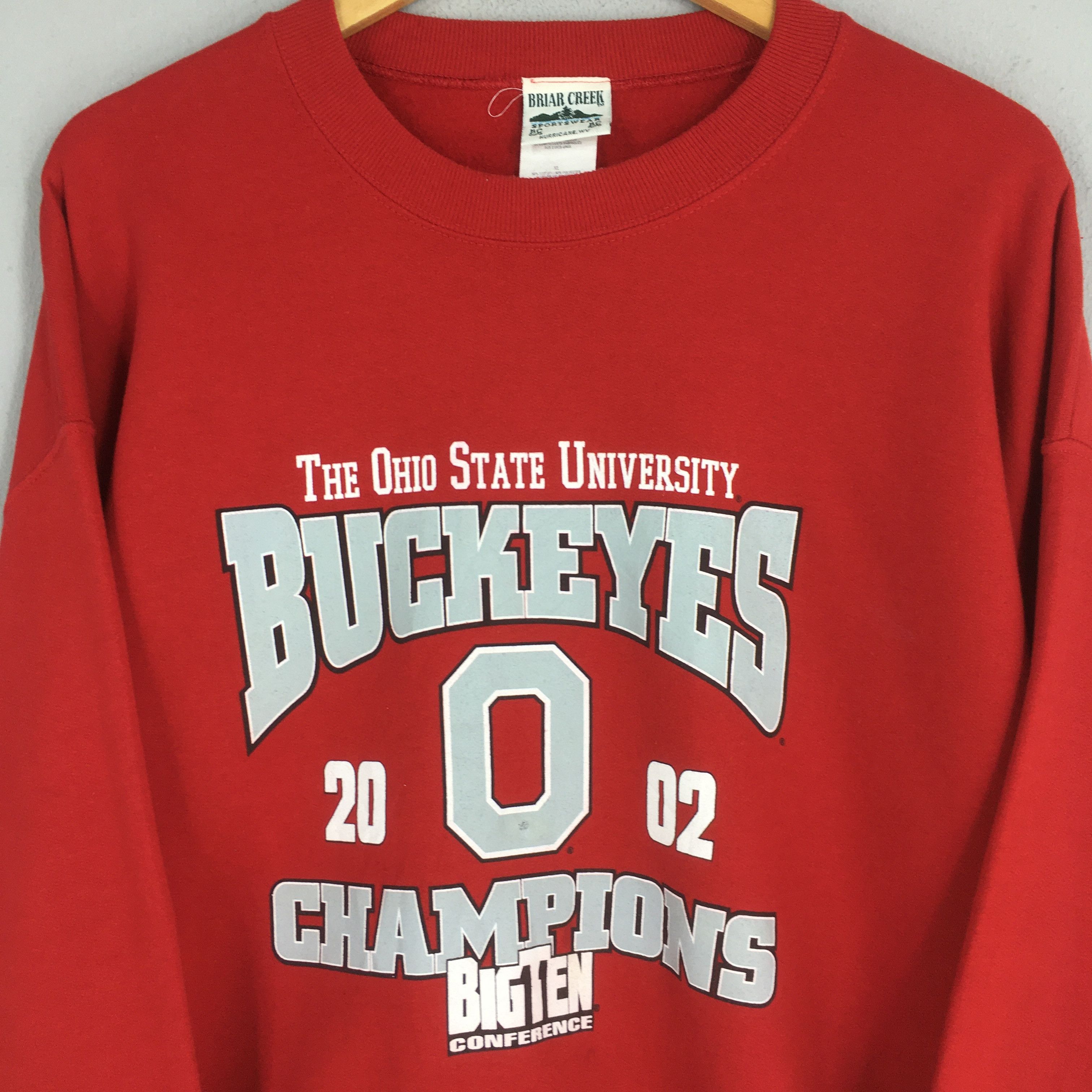 NCAA × Vintage Vintage 2002 Ohio State Buckeyes Sweatshirt XLarge Size US XL / EU 56 / 4 - 2 Thumbnail