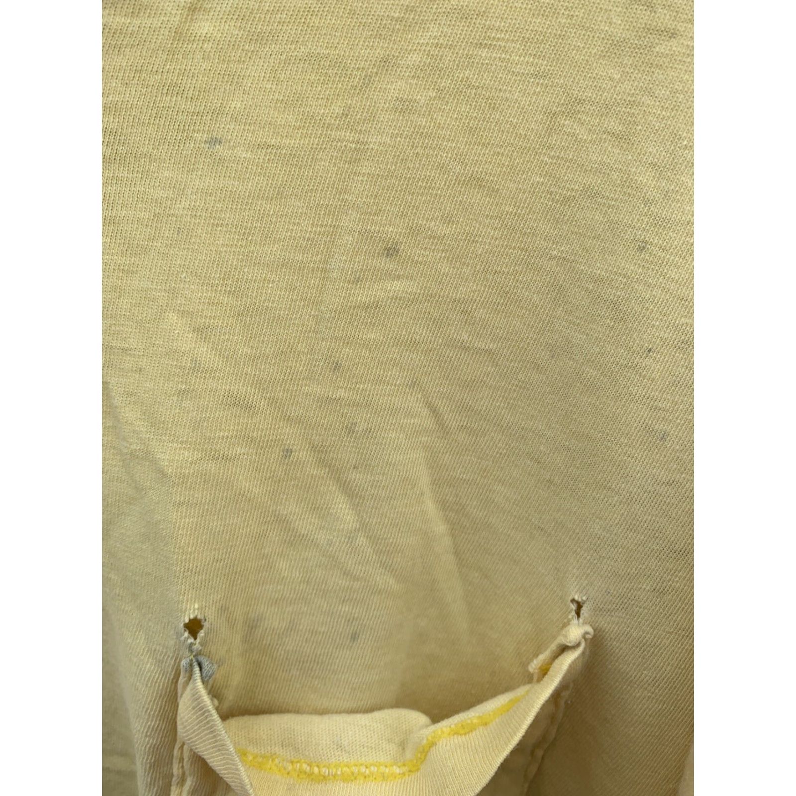 Vintage VINTAGE Stedman Graphic T-Shirt Pocket Tee USA Charles Rocketdyne Yellow XL Mens Size US XL / EU 56 / 4 - 7 Thumbnail
