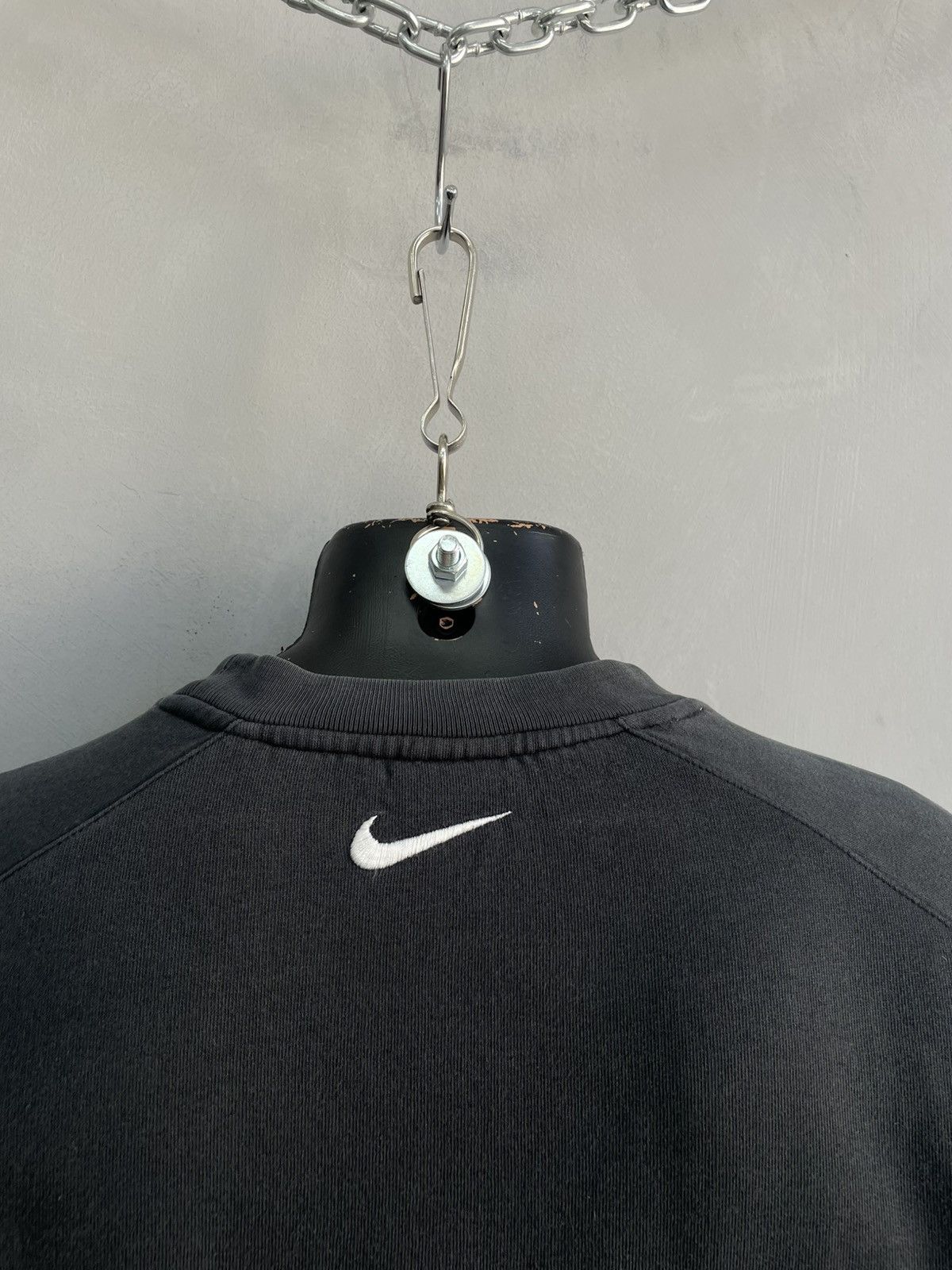 Nike Nike retro casual centr logo mini swoosh washed sweatshirt Size US M / EU 48-50 / 2 - 8 Thumbnail