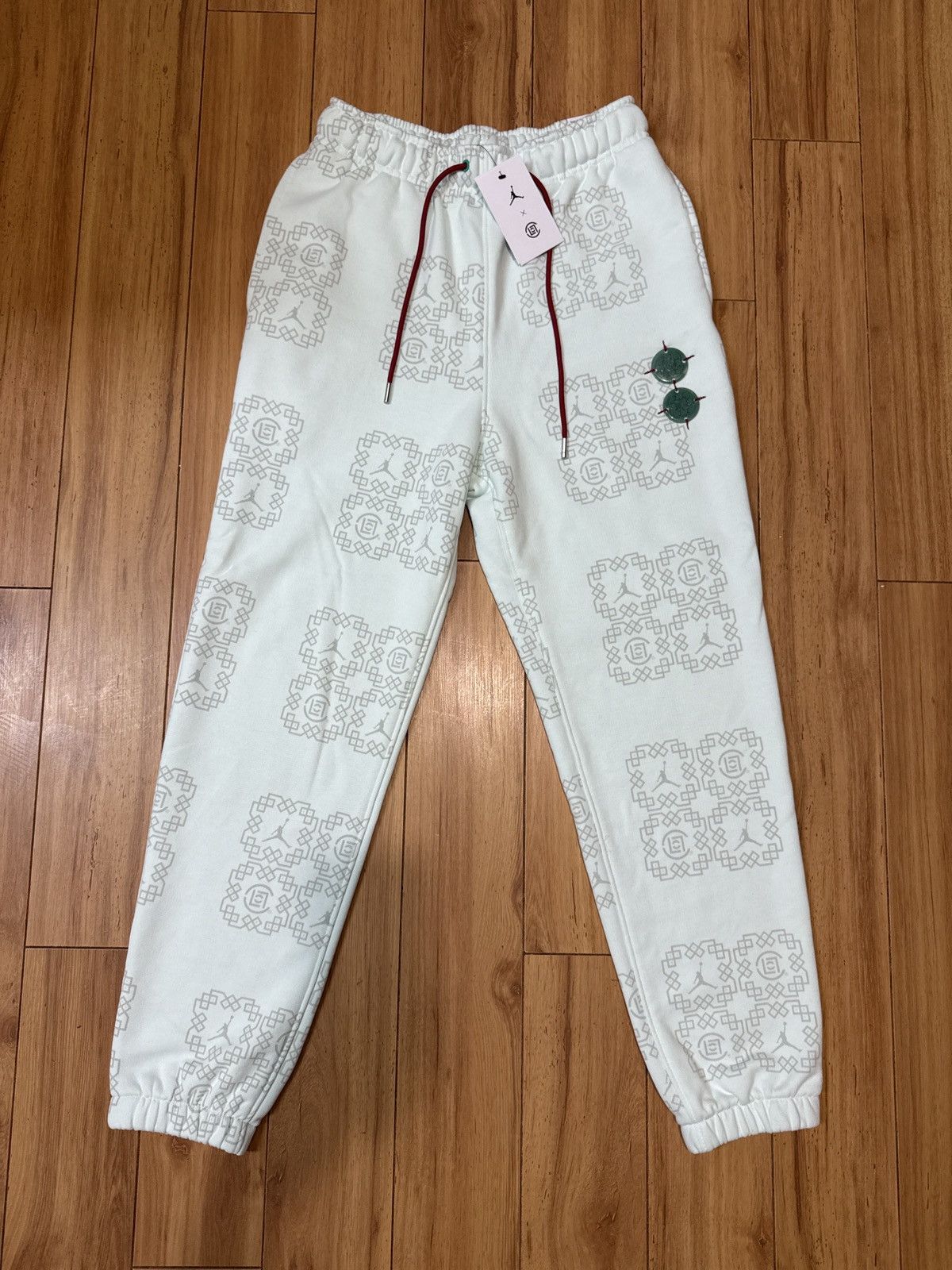 CLOT × Jordan Brand Jordan x Clot Fleece Sweatpants Size US 28 / EU 44 - 1 Thumbnail