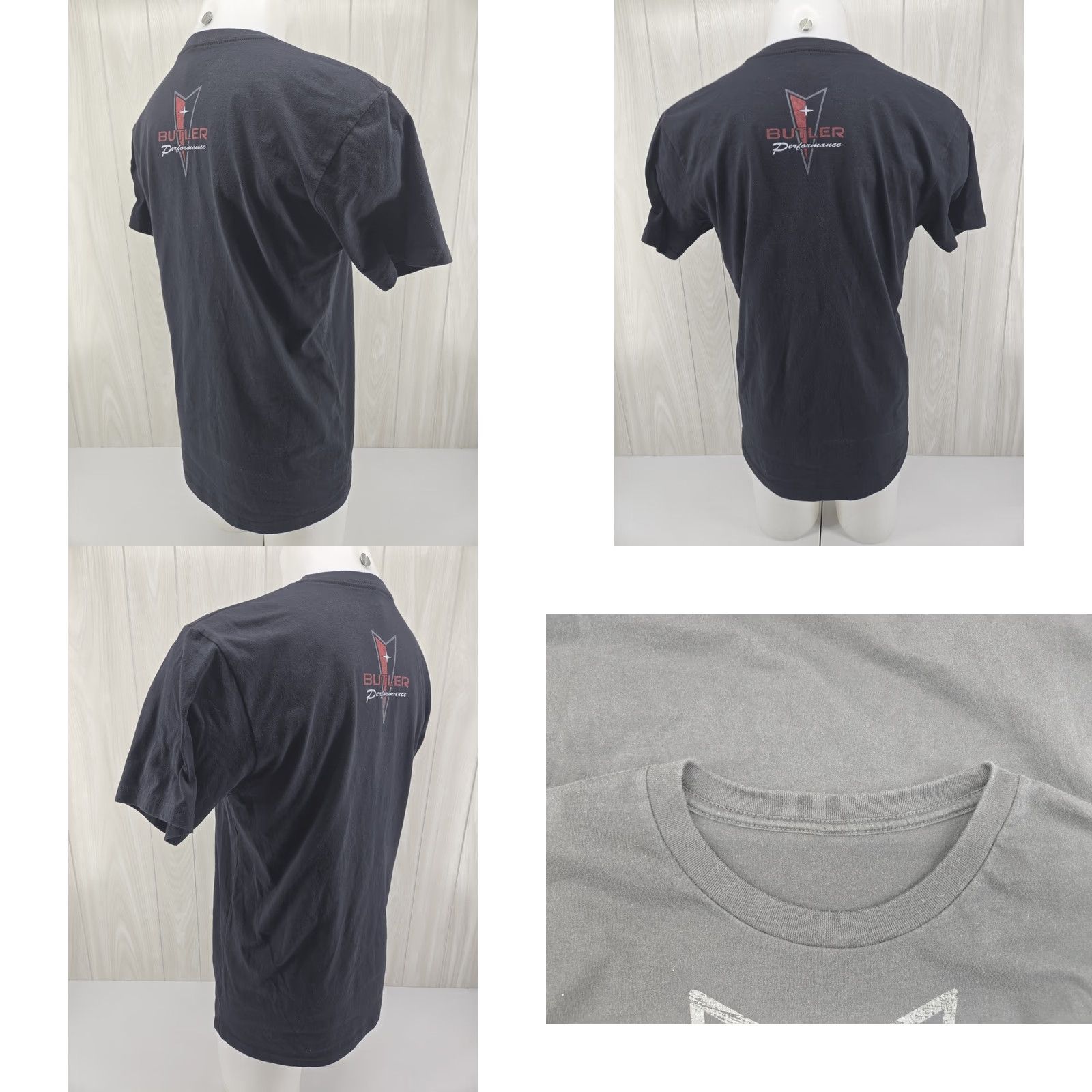 Vintage Butler Performance Pontiac T Shirt Mens Large Black Size US L / EU 52-54 / 3 - 8 Thumbnail