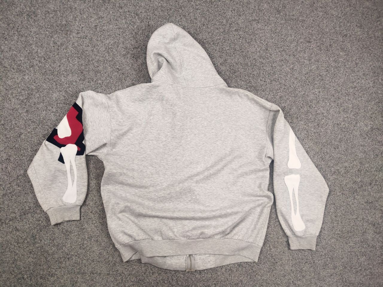 Nike Vintage Nike USA Custom Skeleton Overiszed Zip Hoodie Y2K Size US XL / EU 56 / 4 - 11 Thumbnail