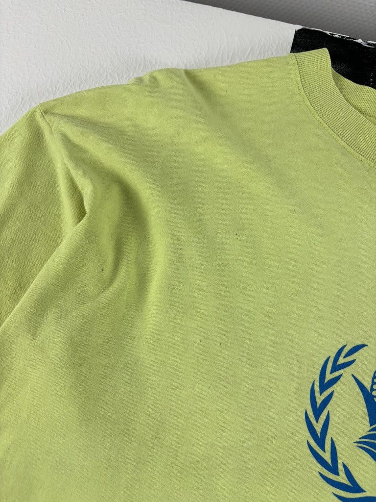 Balenciaga Kanye West World Food Programme Print Neon Oversize T-Shirt Size US L / EU 52-54 / 3 - 8 Thumbnail
