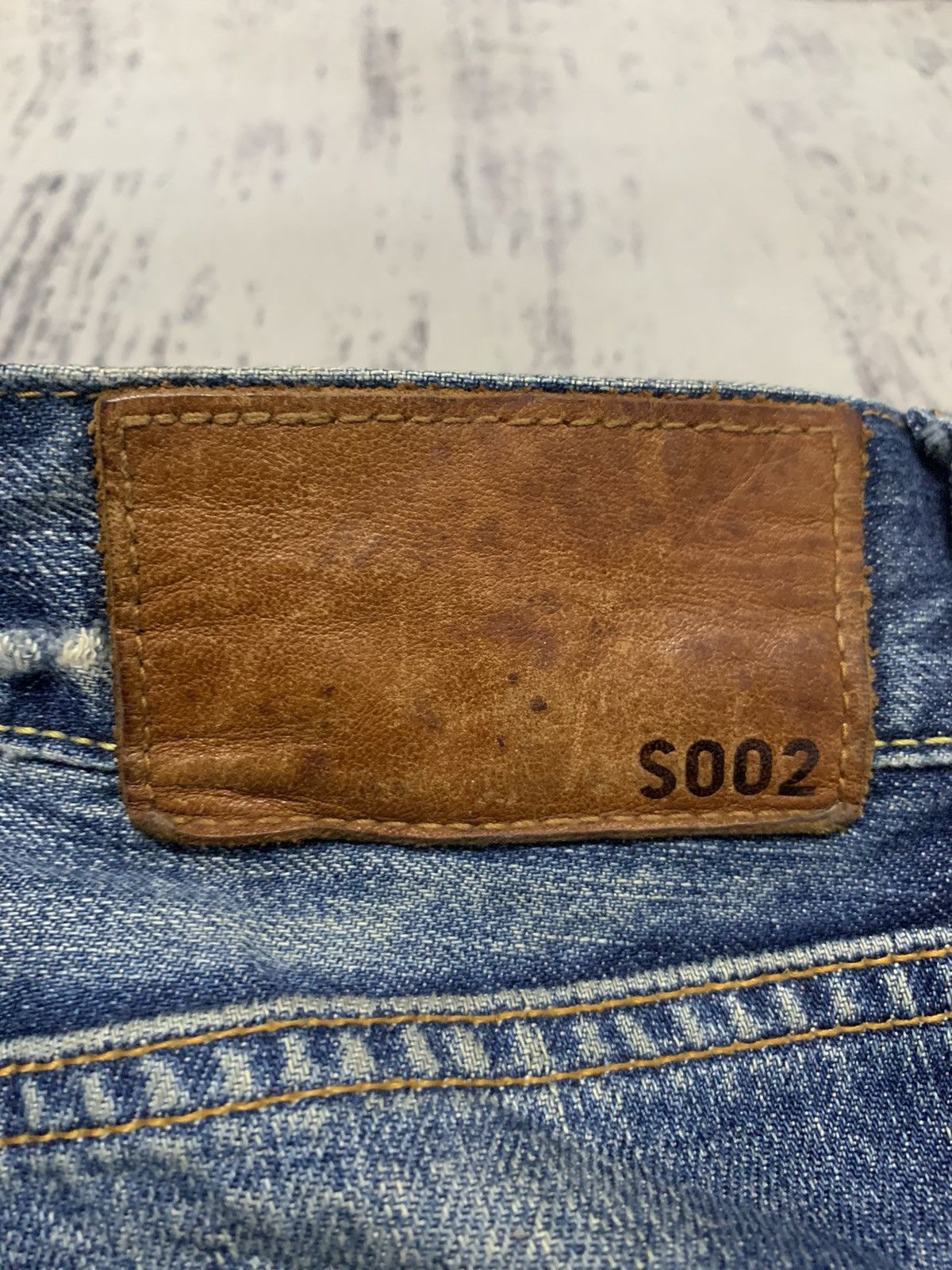 Hysteric Glamour Uniqlo Japan Distressed Hysteric Glamour Style Jeans 34x33 Size US 34 / EU 50 - 15 Thumbnail