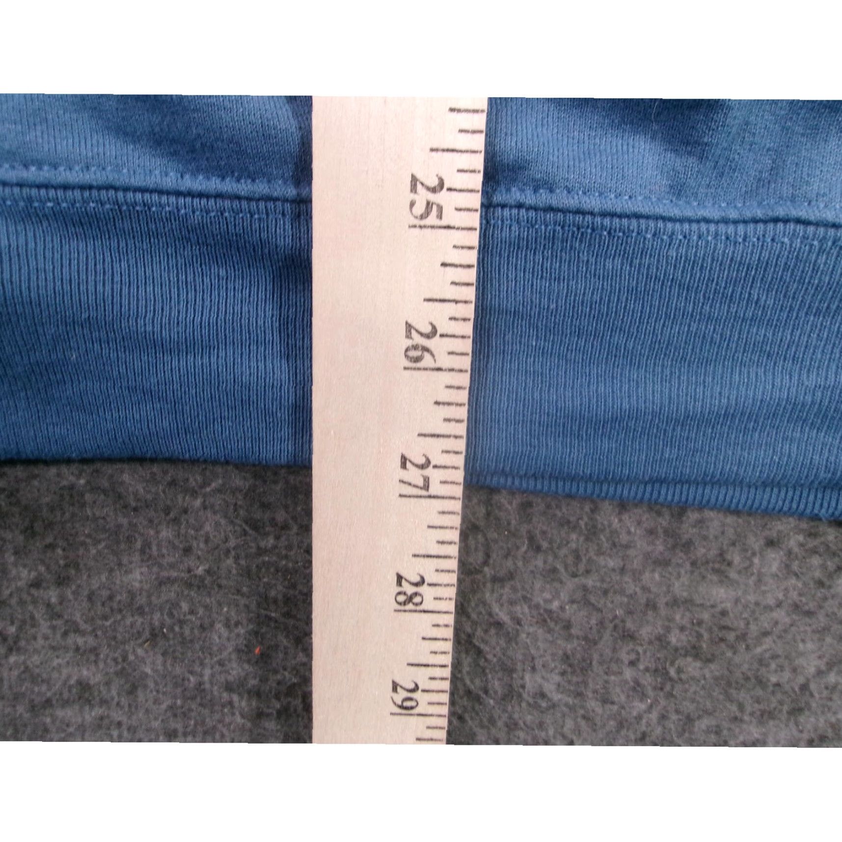 Hanes Hanes Sweatshirt Men L Blue Graphic Print Quote Motivational Crew Neck Pullover Fleece Cotton Blend Regular Fit Size US L / EU 52-54 / 3 - 6 Thumbnail