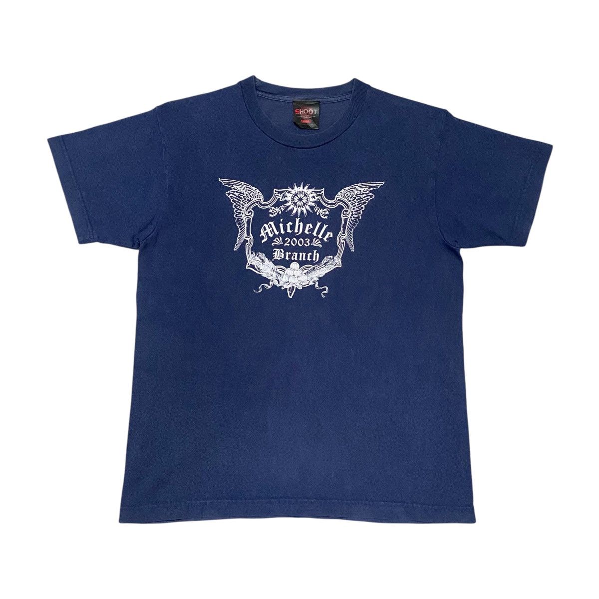 Band Tees × Vintage MICHELLE JACQUET BRANCH SOLO SINGER T SHIRT VINTAGE Y2K Size US S / EU 44-46 / 1 - 1 Thumbnail