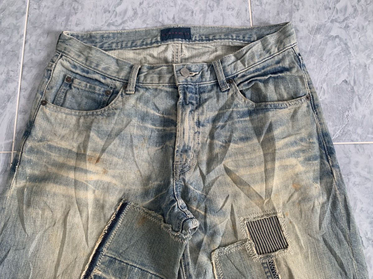 Japanese Brand Rageblue Patches Denim Pants Size US 33 - 7 Thumbnail