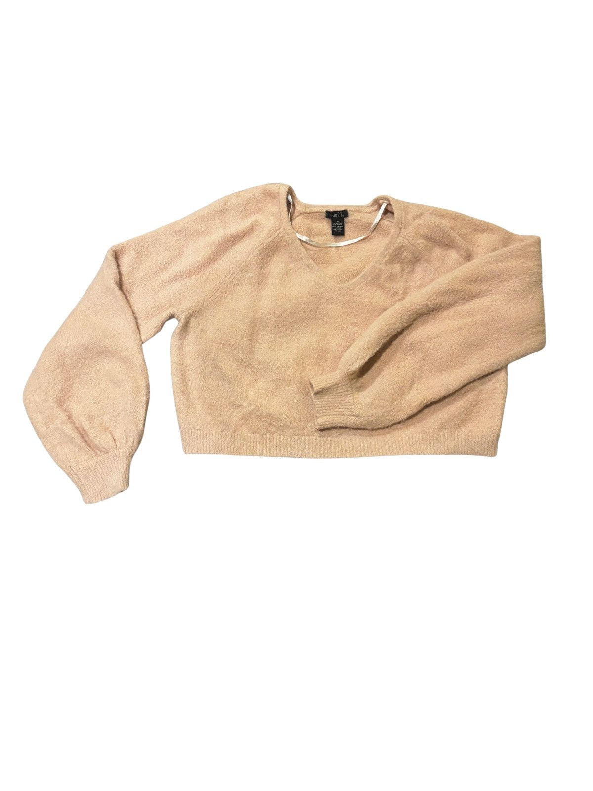 rue21 Light pink sweater.ws3001 Size XL / US 12-14 / IT 48-50 - 1 Thumbnail
