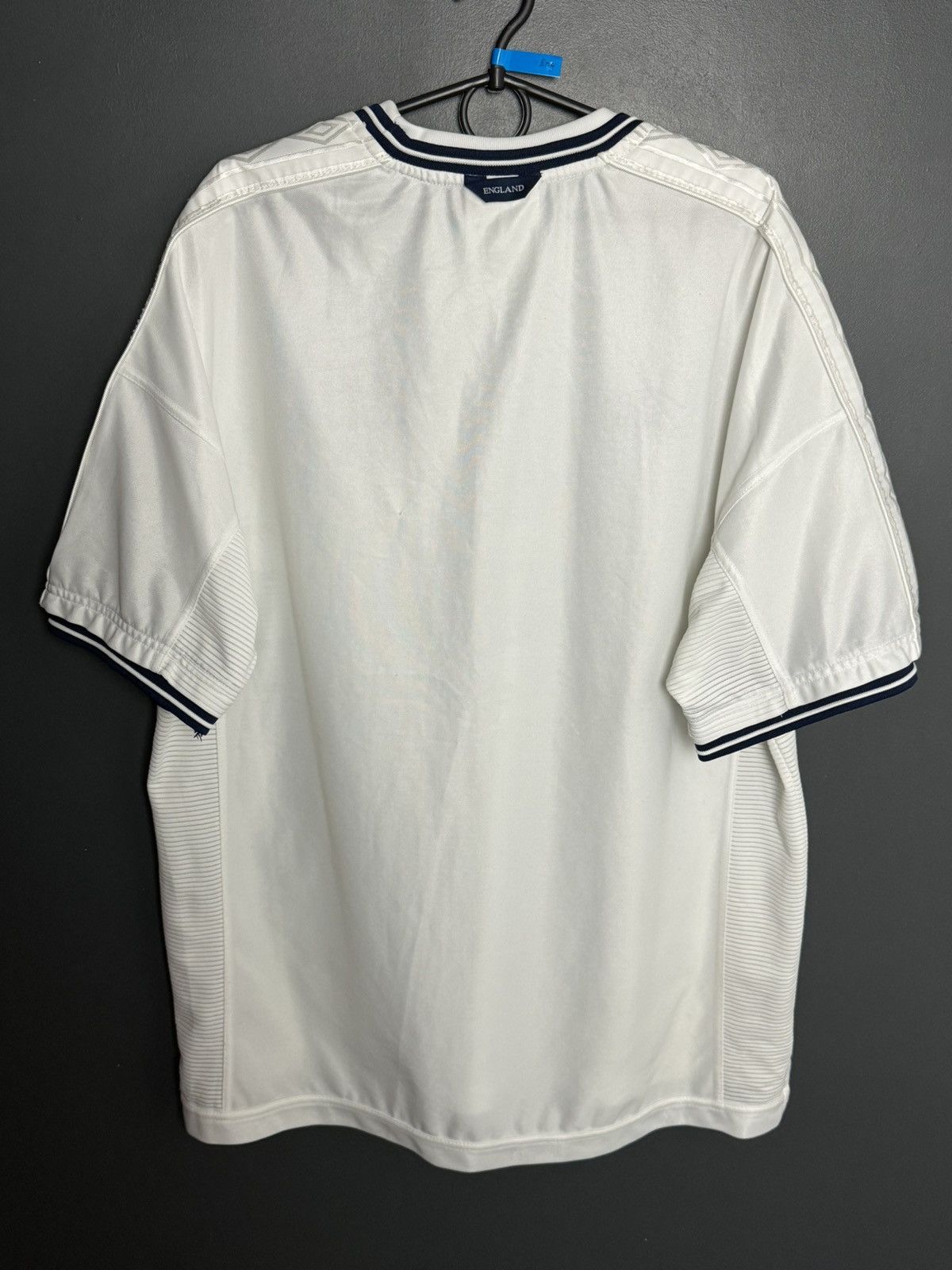 Umbro England National Team 99/01 Home Football Soccer Jersey Size US XXL / EU 58 / 5 - 2 Thumbnail