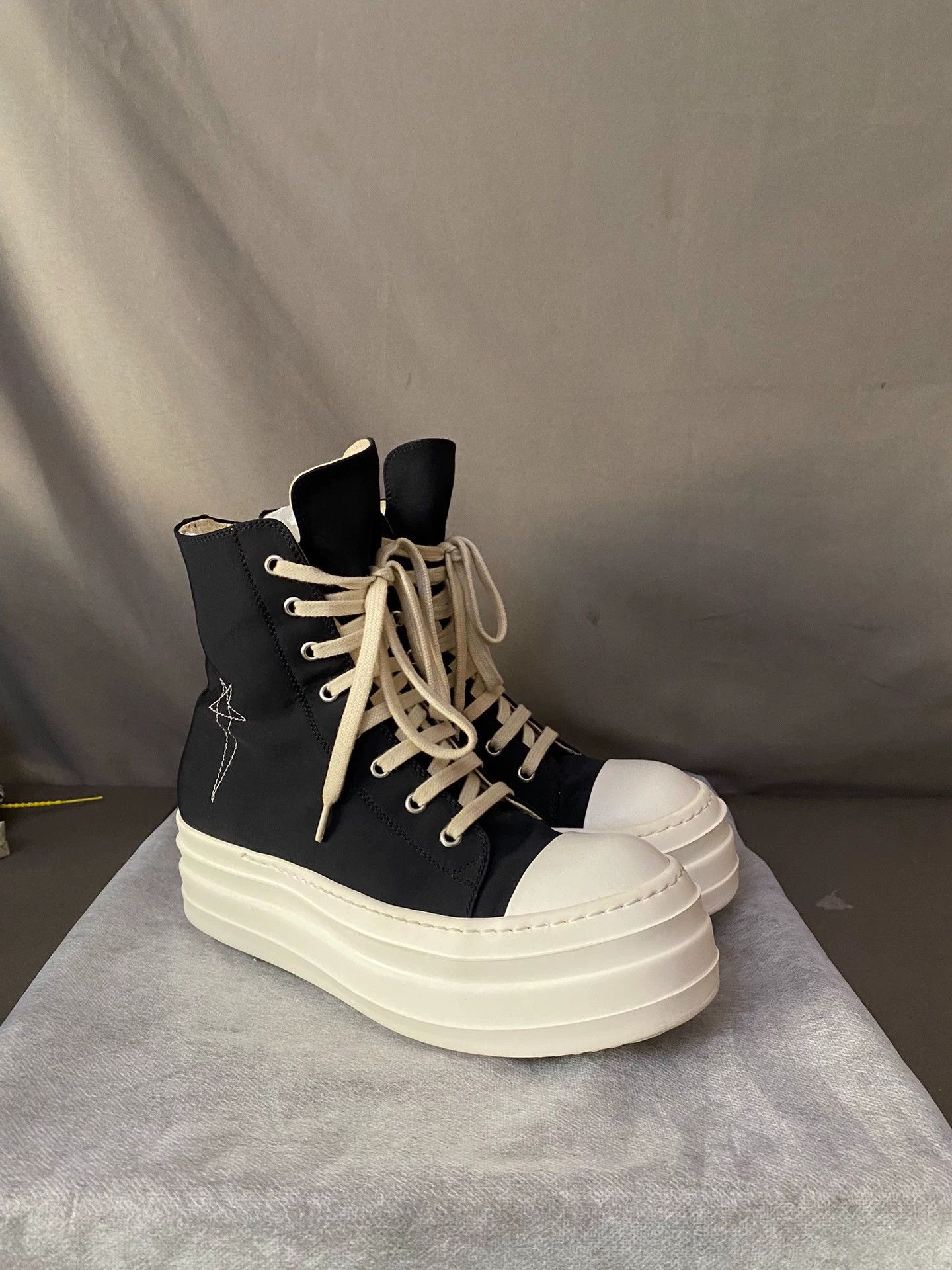 Rick Owens Rick Owens Converse platform sneakers Size US 6.5 / IT 36.5 - 3 Thumbnail