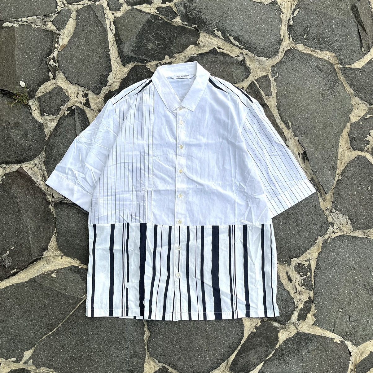 Neil Barrett Neil Barrett Pencil Striped Short Sleeve Size US XL / EU 56 / 4 - 1 Thumbnail