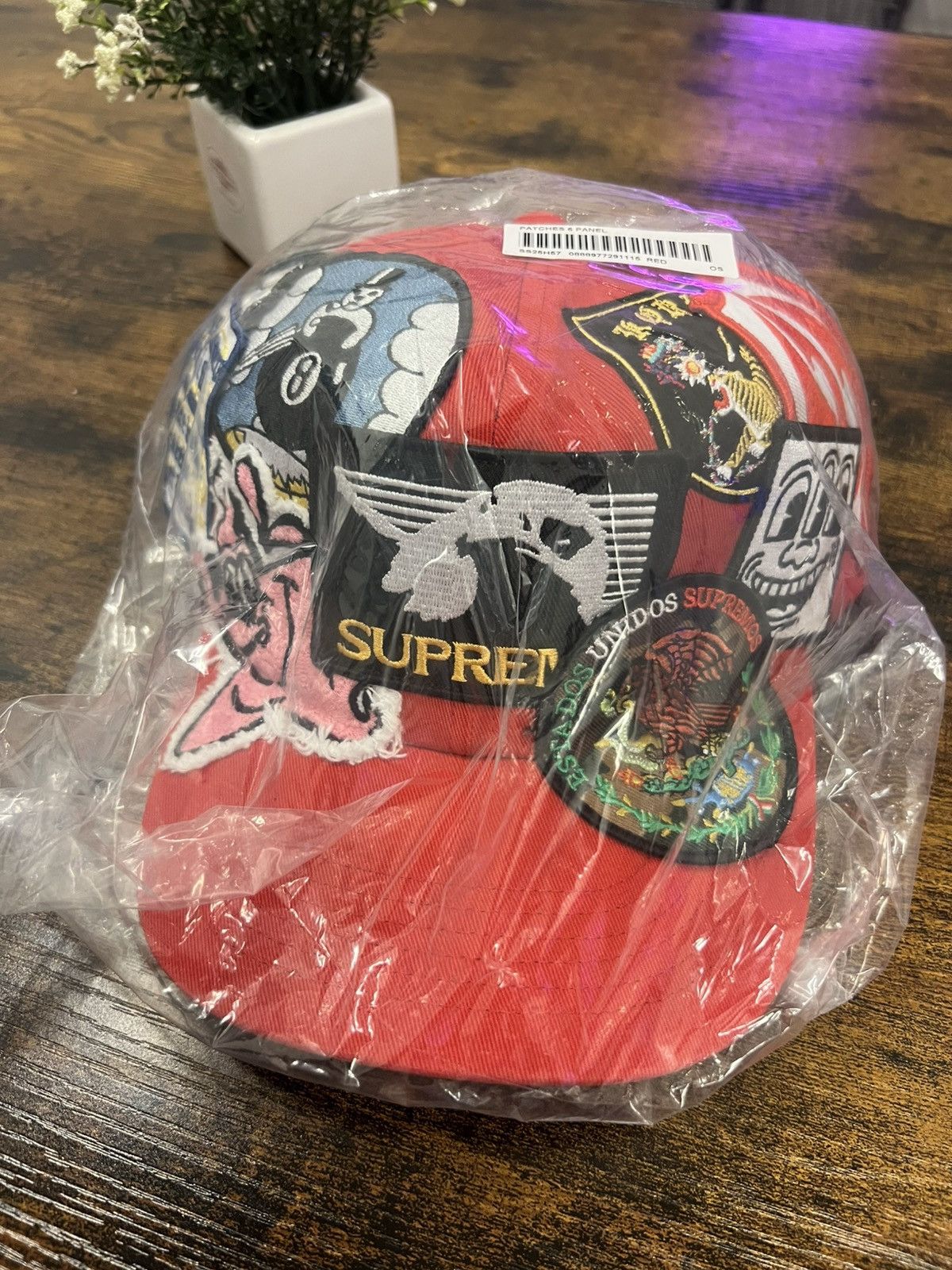 【最安値】Supreme Patches 6-Panel Red Patches 6-Panel - Shop - Supreme
