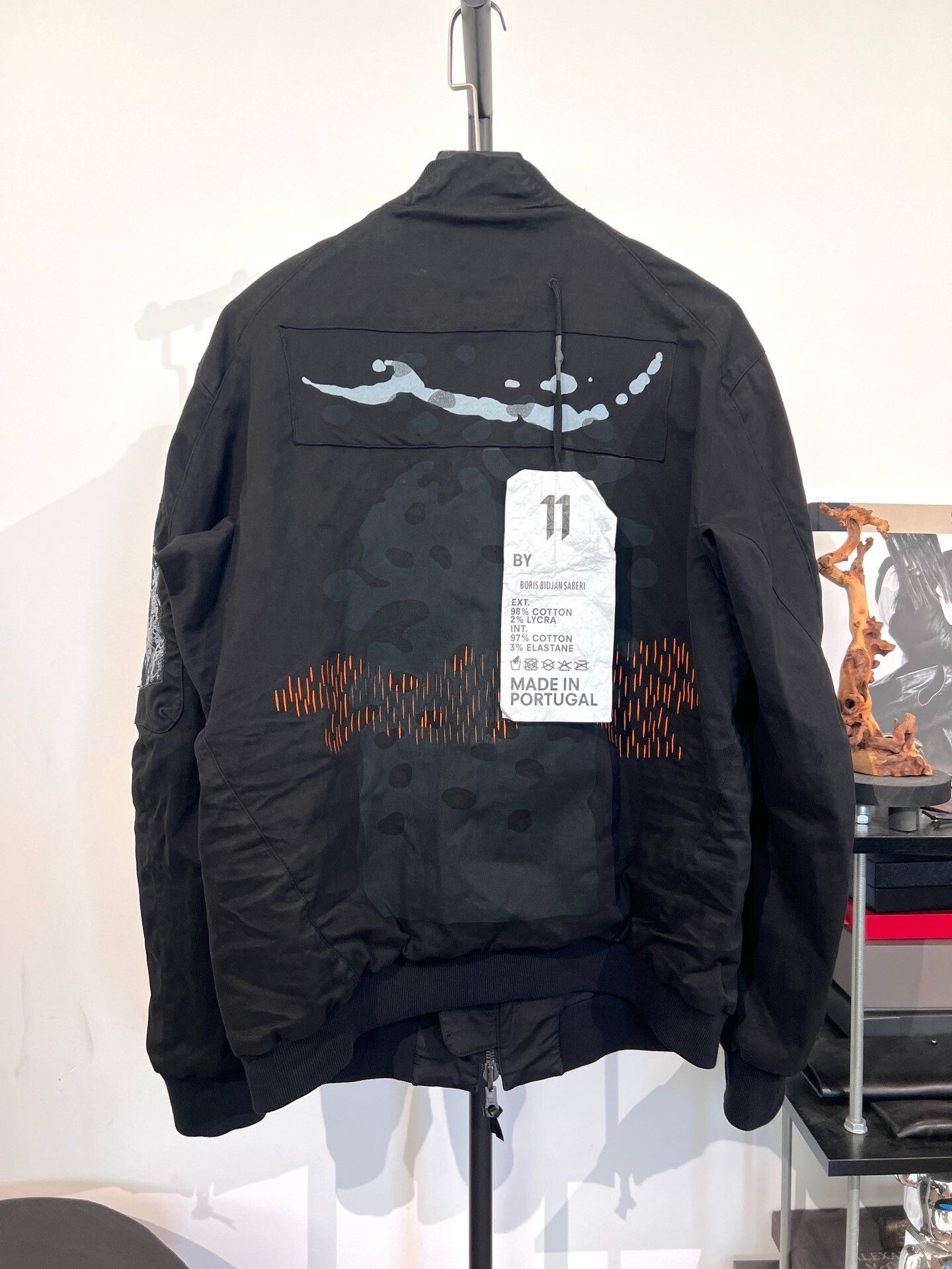 11 By Boris Bidjan Saberi Boris Bidjan Saberi 11by bbs J3 Ma-1 Jacket Size US L / EU 52-54 / 3 - 1 Thumbnail