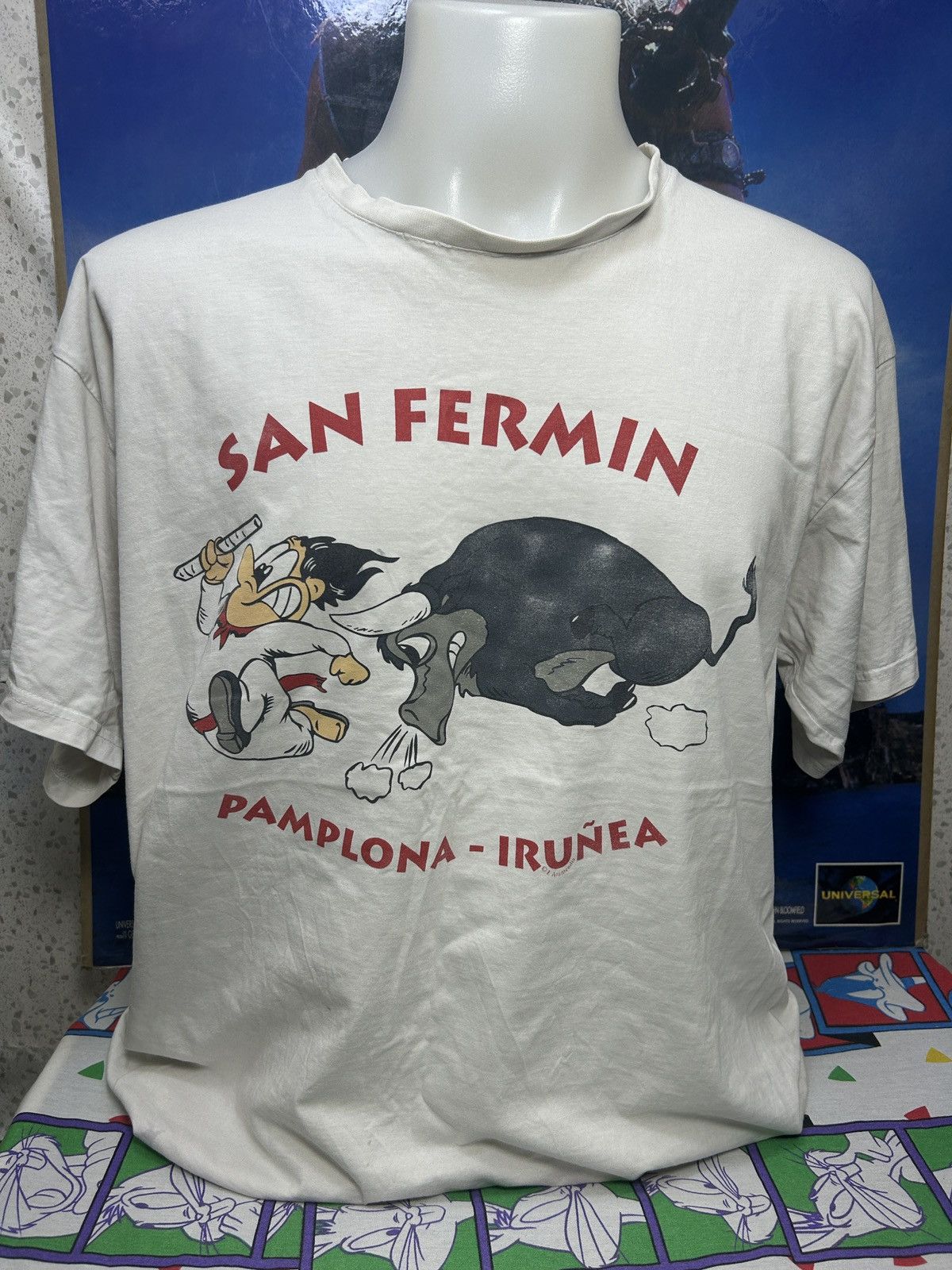 Vintage Vintage San Fermin Pamplona Irunea Size XXL Size US XXL / EU 58 / 5 - 1 Thumbnail