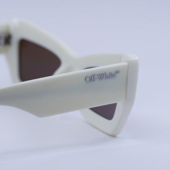 Off-White 🕶️New Off-White OERI137 AURORA 0164 White Sunglasses Size ONE SIZE - 10 Thumbnail