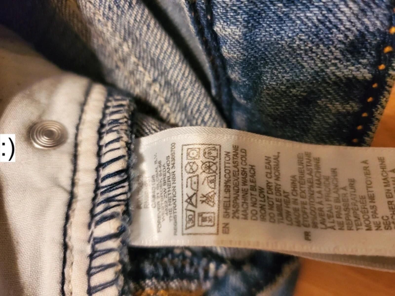 Forever 21 Vintage Forever 21 Women's Jeans Size 30" / US 8 / IT 44 - 5 Thumbnail