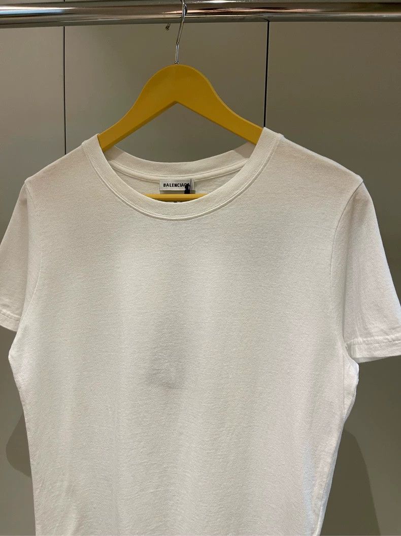 Balenciaga Balenciaga embroidered logo on the back short sleeves 2502 Size US L / EU 52-54 / 3 - 5 Thumbnail