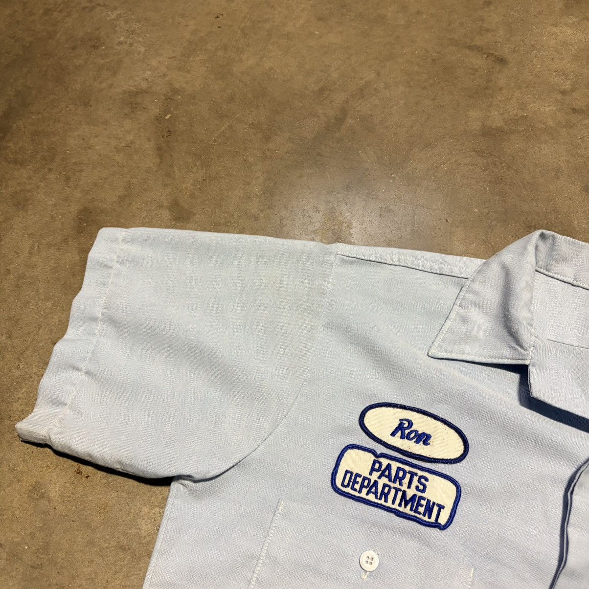 Chevrolet Vintage Chevrolet Mechanic Work Shirt Button Up Patch 80s Size US M / EU 48-50 / 2 - 8 Thumbnail