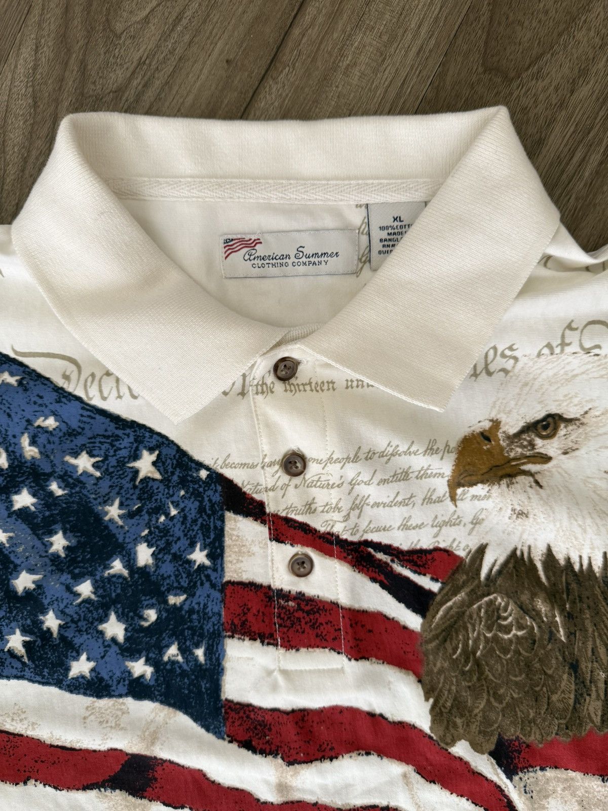 Other American Summer Clothing Co Mount Rushmore polo Size US XL / EU 56 / 4 - 4 Thumbnail