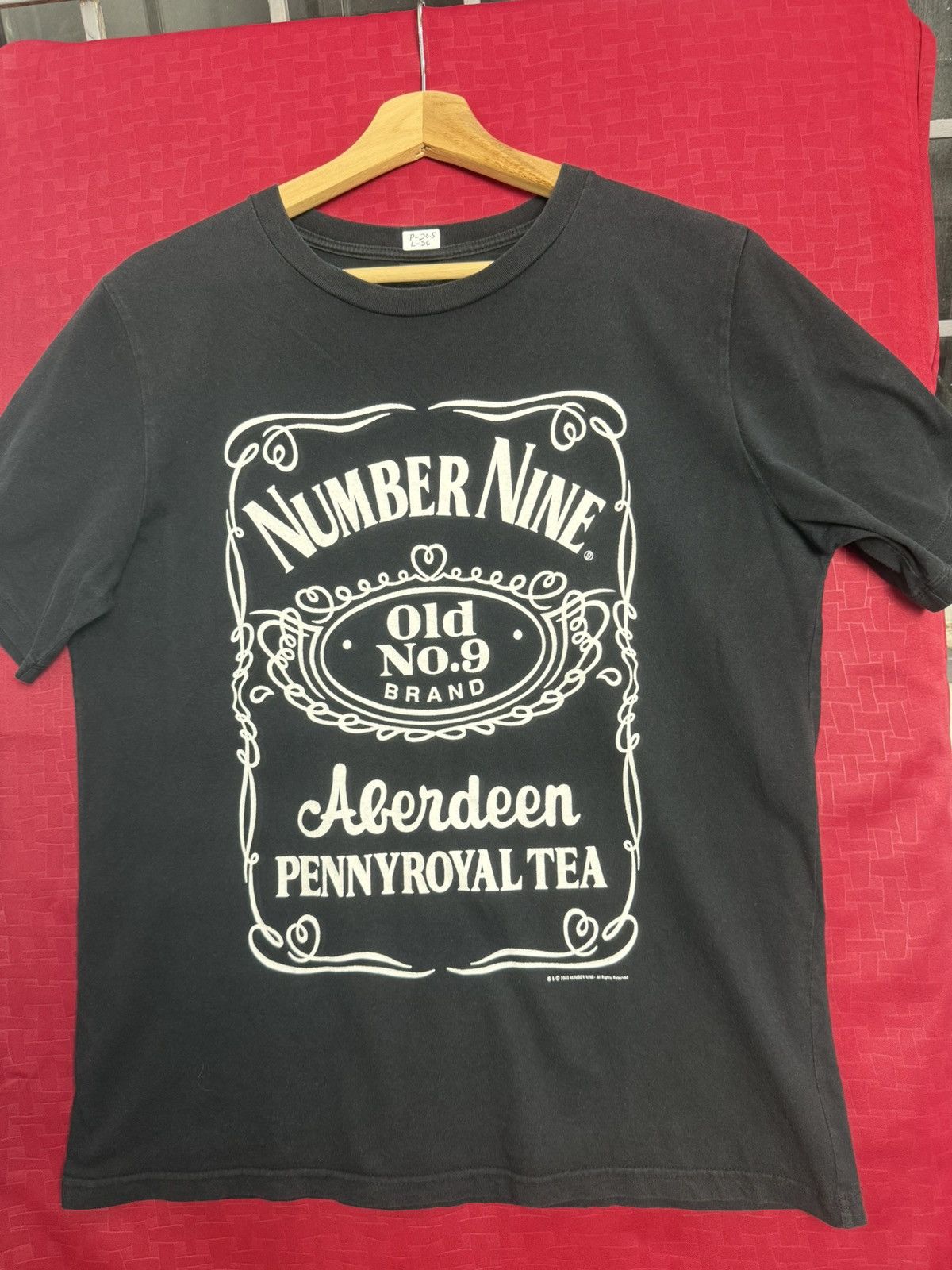 Japanese Brand × Number (N)ine Number nine Tee Size US L / EU 52-54 / 3 - 1 Thumbnail