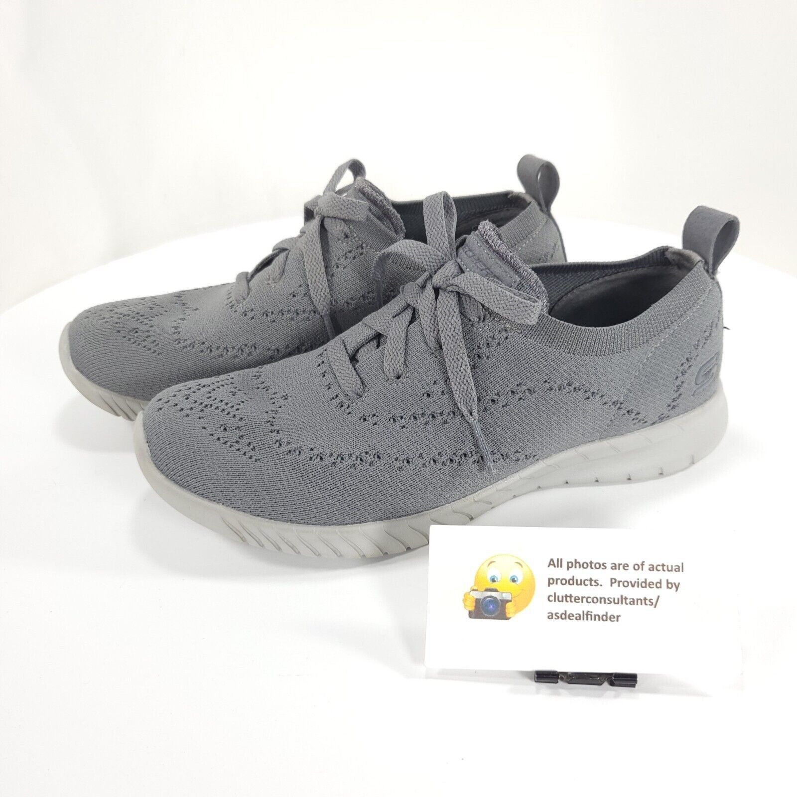 SKECHERS Skechers Wave Lite Athletic Shoe Womens Size 7 23630 Gray Size US 7 / IT 37 - 1 Thumbnail
