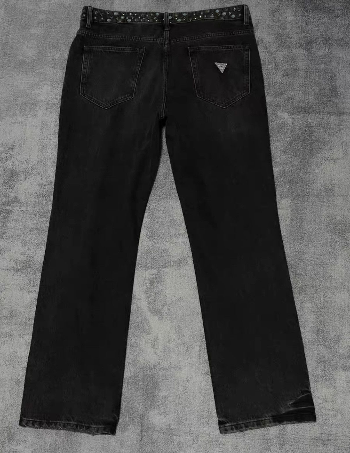 Guess GUESS. USA Gemstone Yellow Mud-Wash Jeans Size US 34 / EU 50 - 2 Thumbnail