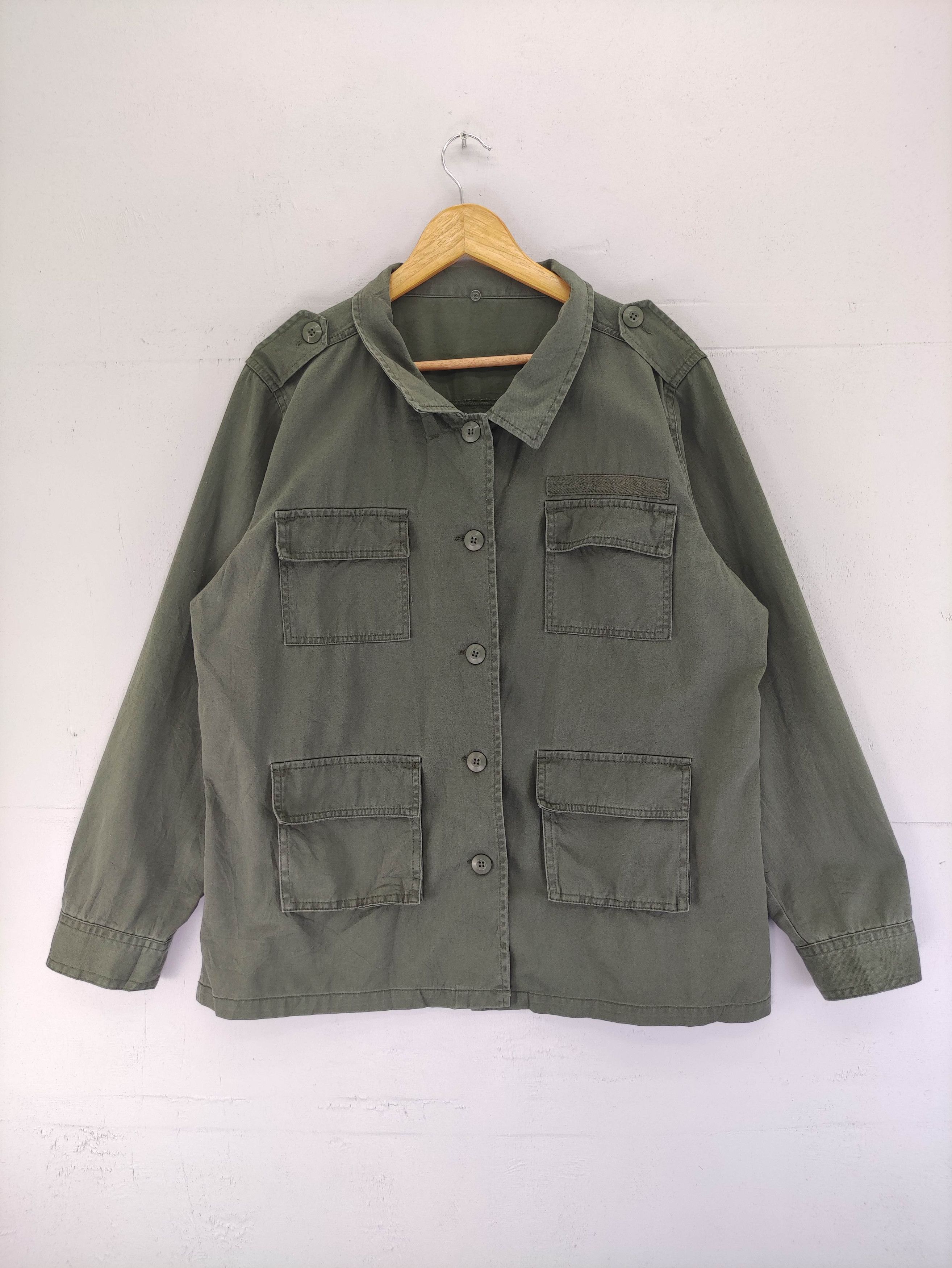 Vintage Vintage Private Pause M65 Field Jacket Military Style Button Size US L / EU 52-54 / 3 - 1 Thumbnail