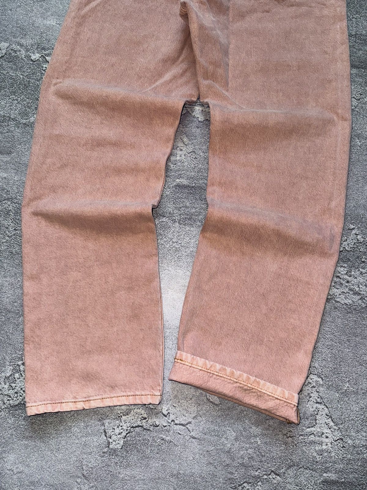 Levi's × Levi's Vintage Clothing × Vintage Levi’s 501 30/32 90s pink denim Jean pant trouser relaxed Size 32" / US 10 / IT 46 - 3 Thumbnail
