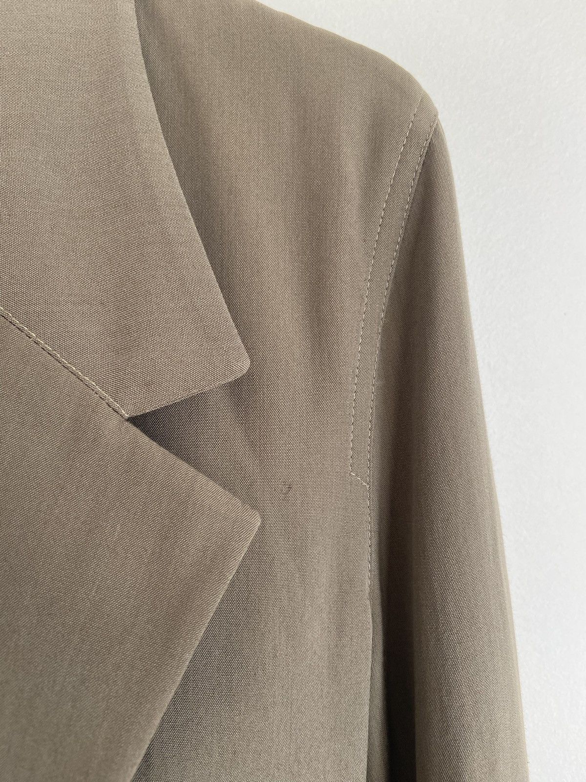 Versace Vintage Versace Khaki Blazer Size XS / US 0-2 / IT 36-38 - 12 Thumbnail
