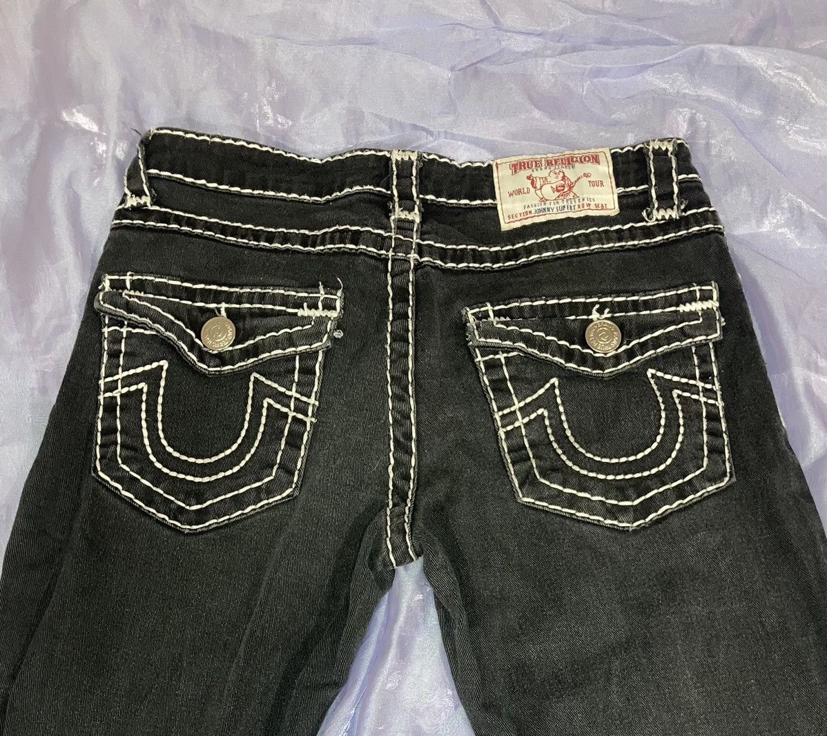 image of True Religion Jeans Size 28 Worn Once in Black, Women's