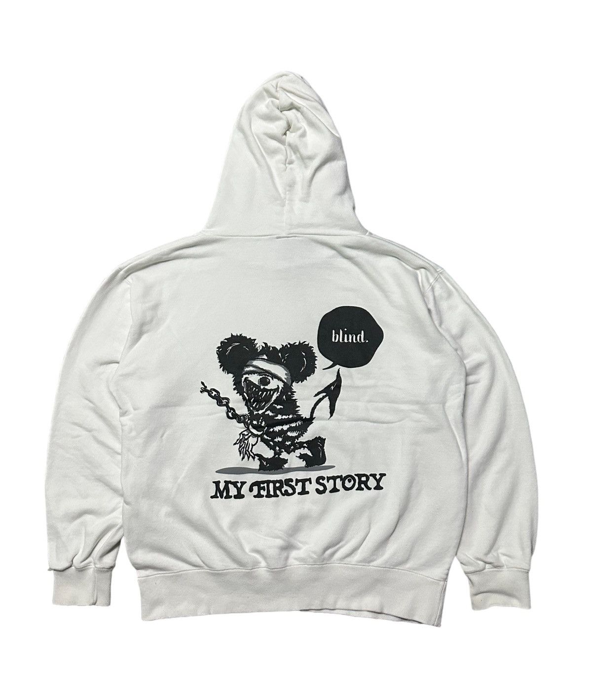 Japanese Brand My first story blind pullover hoodie Size US XL / EU 56 / 4 - 1 Thumbnail