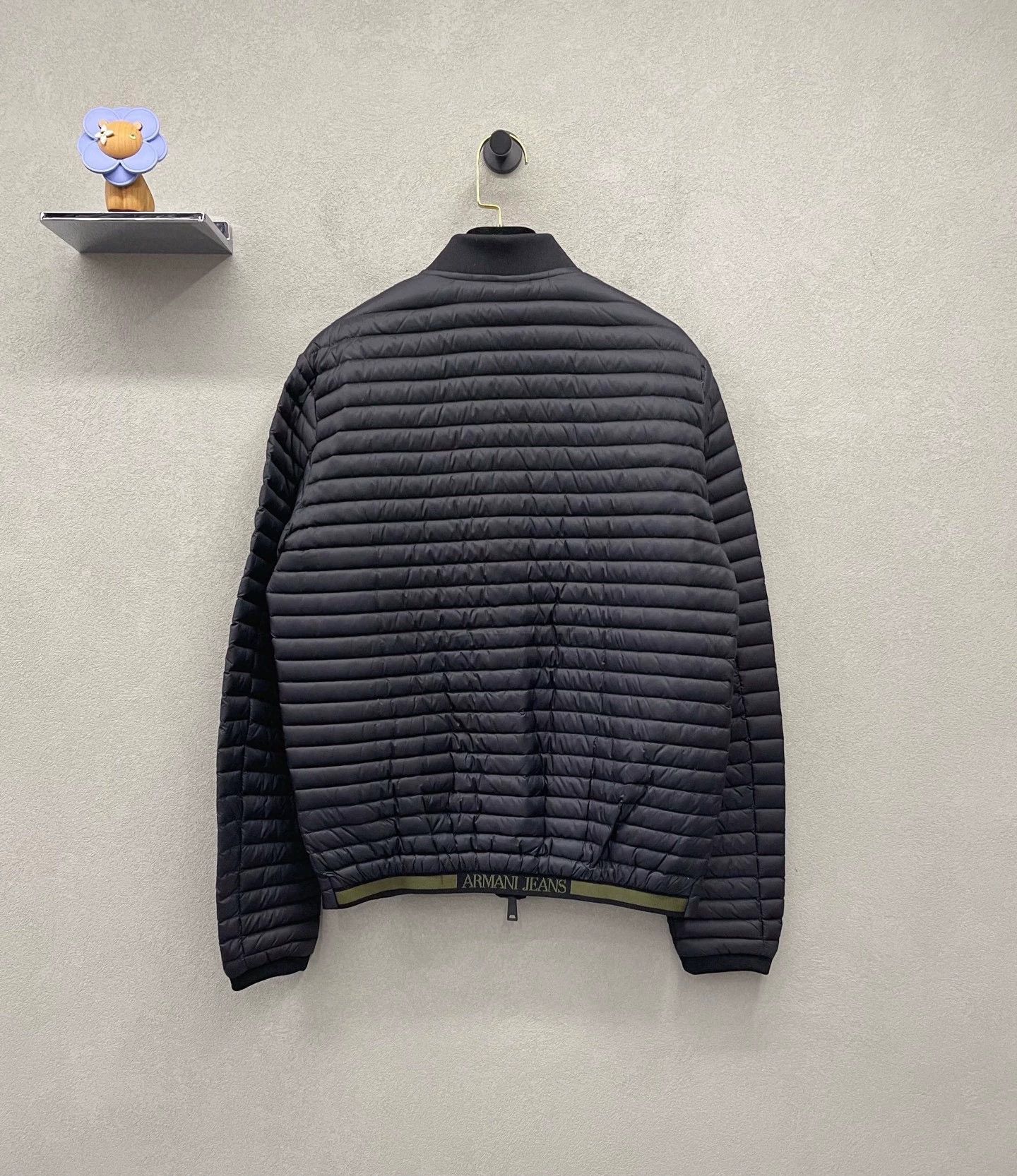 Emporio Armani lightweight black Armani down jacket for men Size US M / EU 48-50 / 2 - 2 Thumbnail