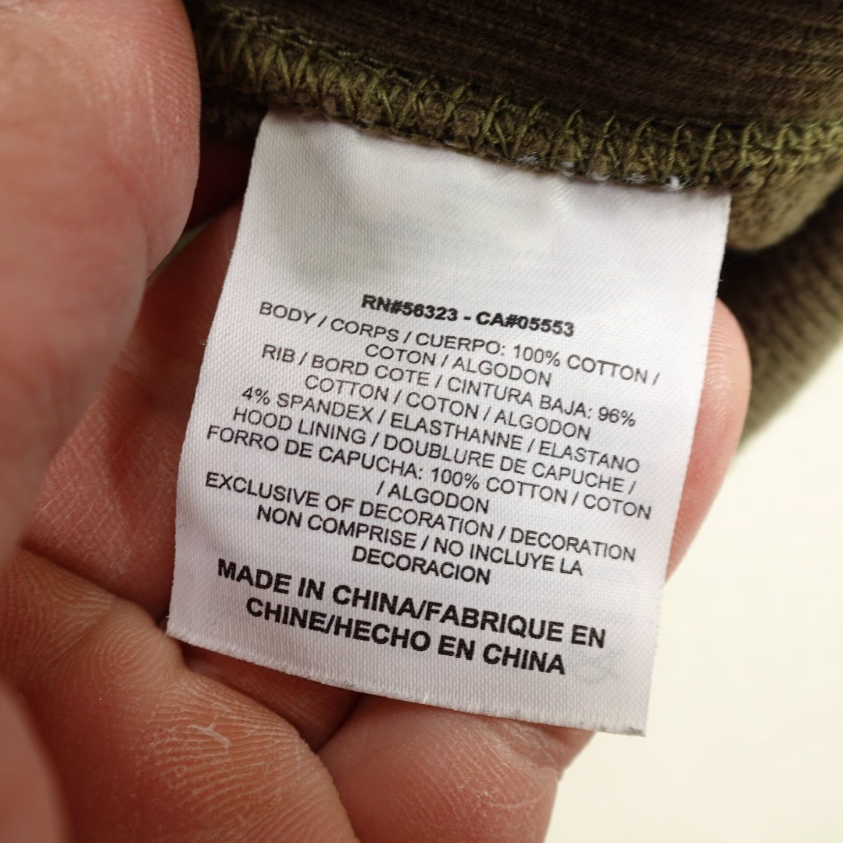 Nike Nike ACG Hoodie Women's Medium Camouflage Full Zip Knit Cotton Green Outdoor Pockets Logo Womens Size M / US 6-8 / IT 42-44 - 6 Thumbnail
